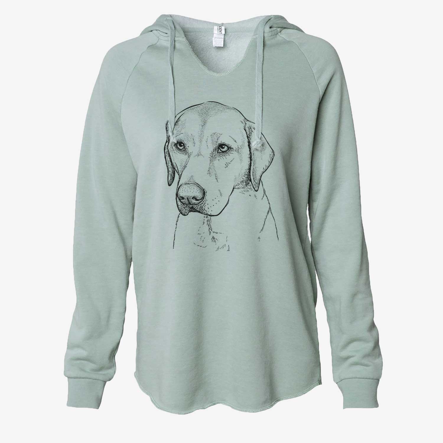 Braxton the Yellow Labrador Retriever - Cali Wave Hooded Sweatshirt