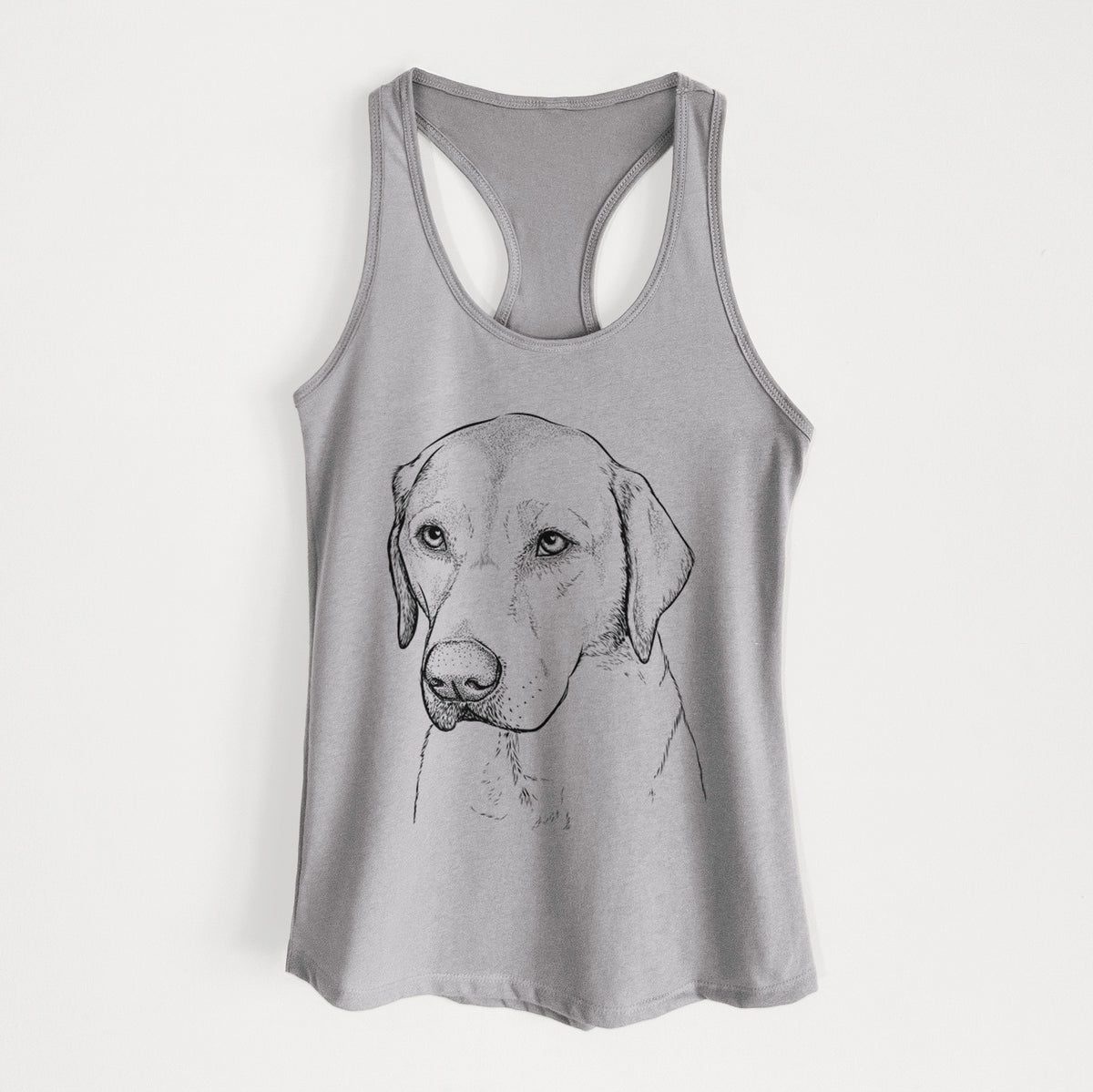 Braxton the Yellow Lab - Women&#39;s Racerback Tanktop