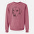 Bare Braxton the Yellow Lab - Unisex Pigment Dyed Crew Sweatshirt