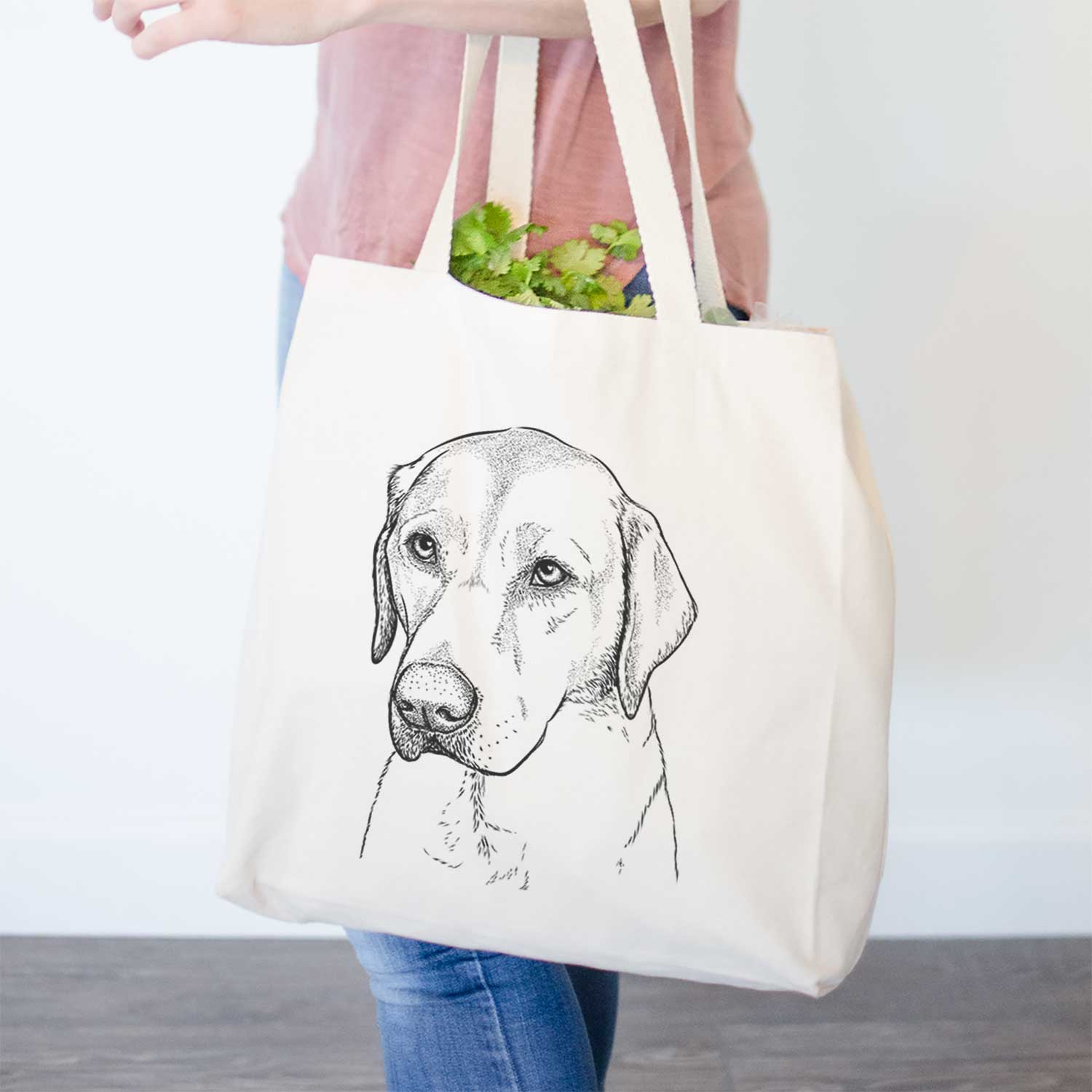 Braxton the Yellow Labrador Retriever - Tote Bag