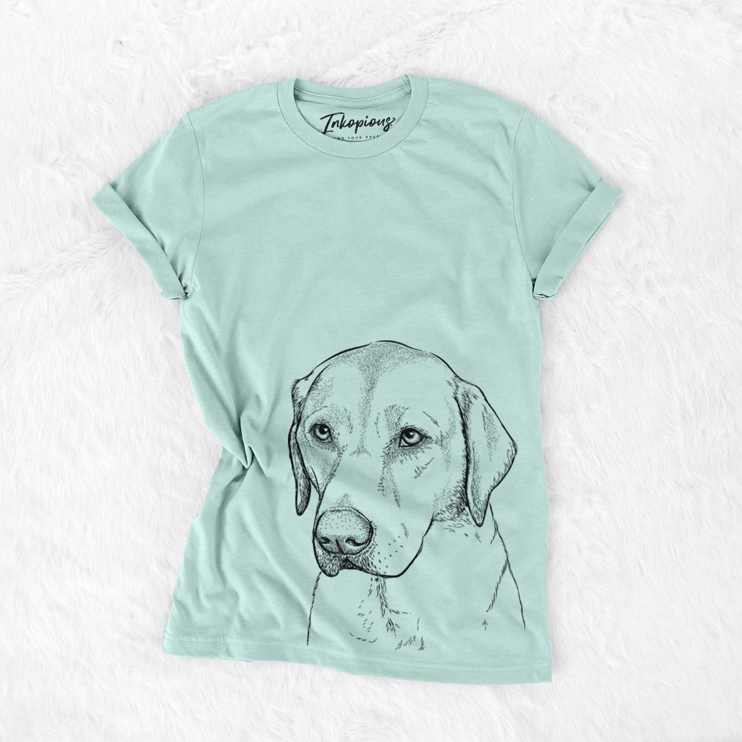 Bare Braxton the Yellow Lab - Unisex Crewneck