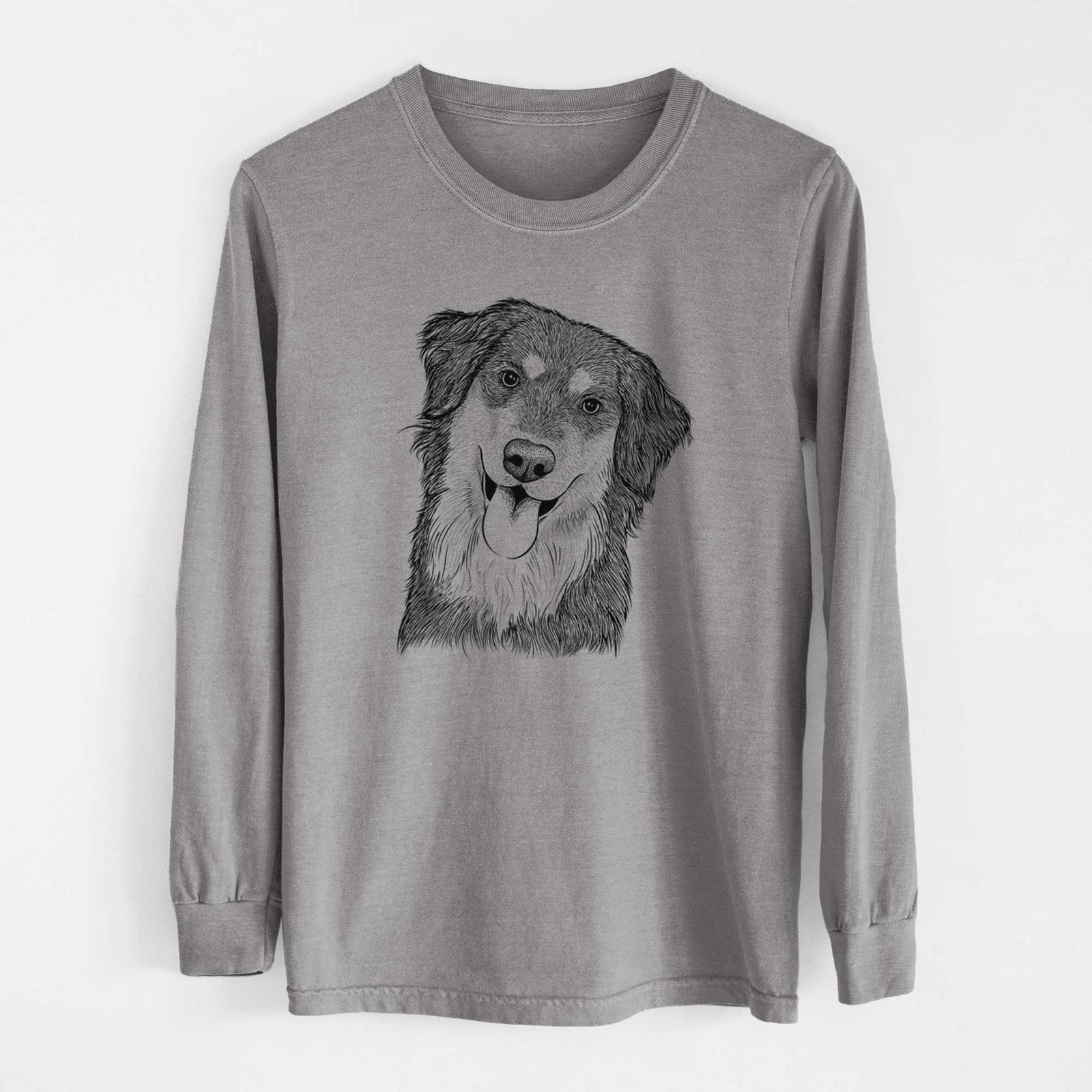 Bare Brodie the Golden Aussie - Heavyweight 100% Cotton Long Sleeve