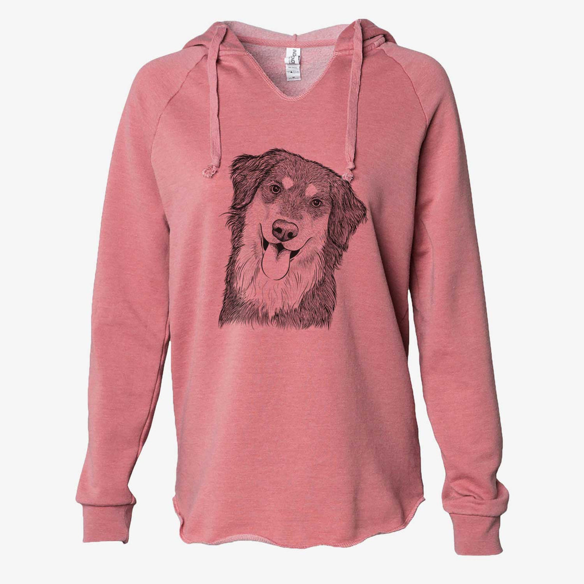 Brodie the Golden Aussie - Cali Wave Hooded Sweatshirt