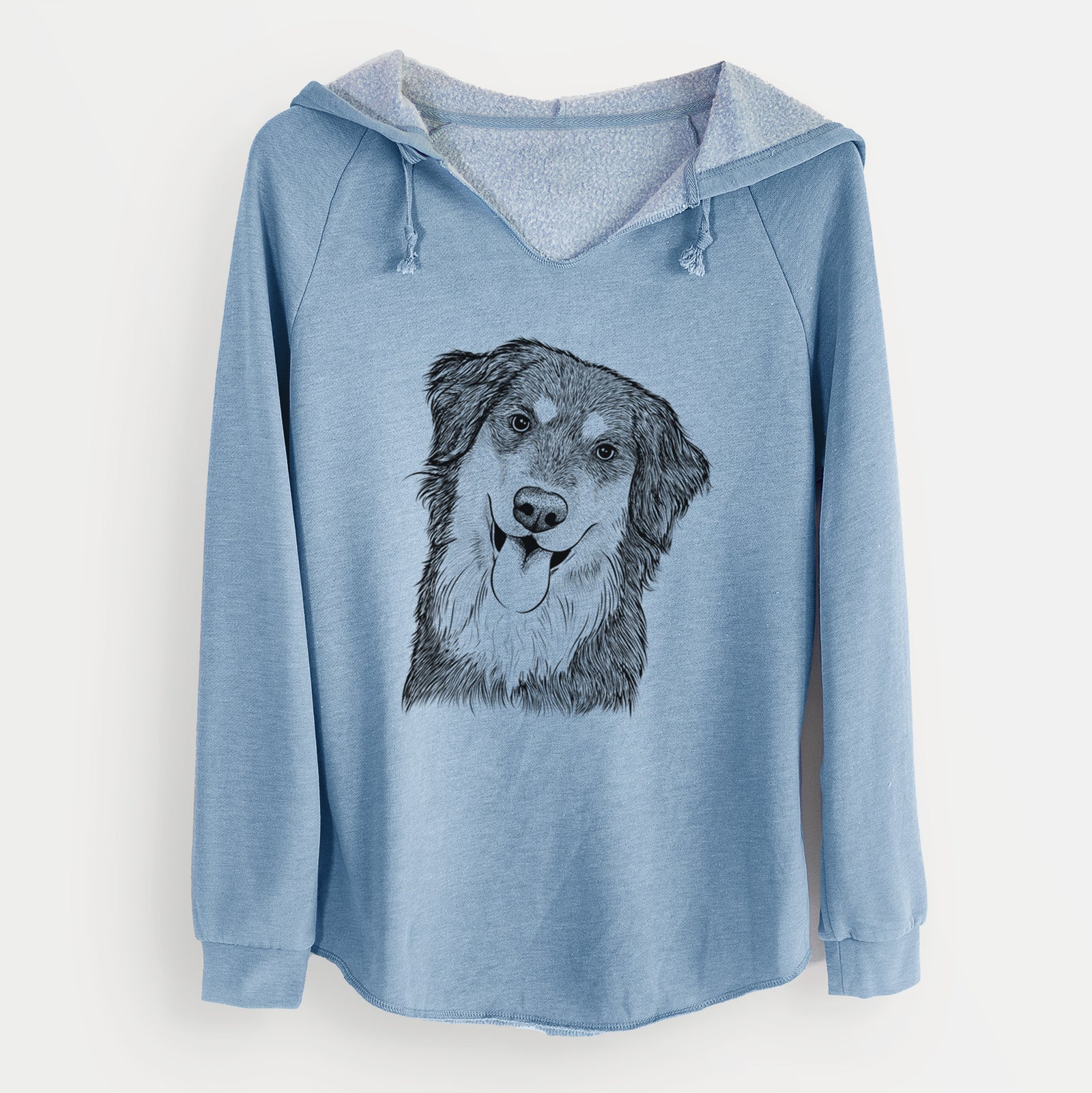 Bare Brodie the Golden Aussie - Cali Wave Hooded Sweatshirt
