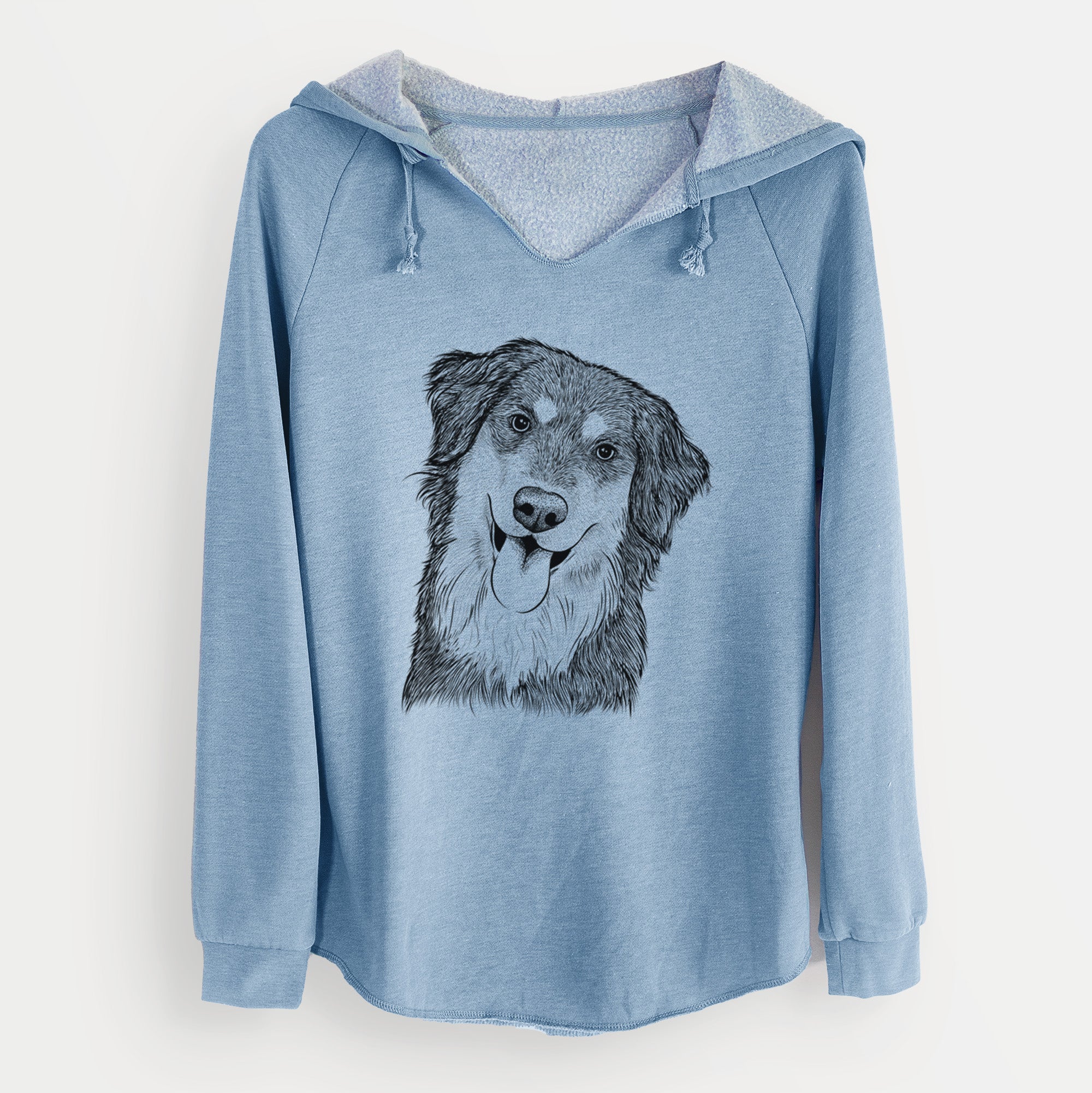 Bare Brodie the Golden Aussie - Cali Wave Hooded Sweatshirt