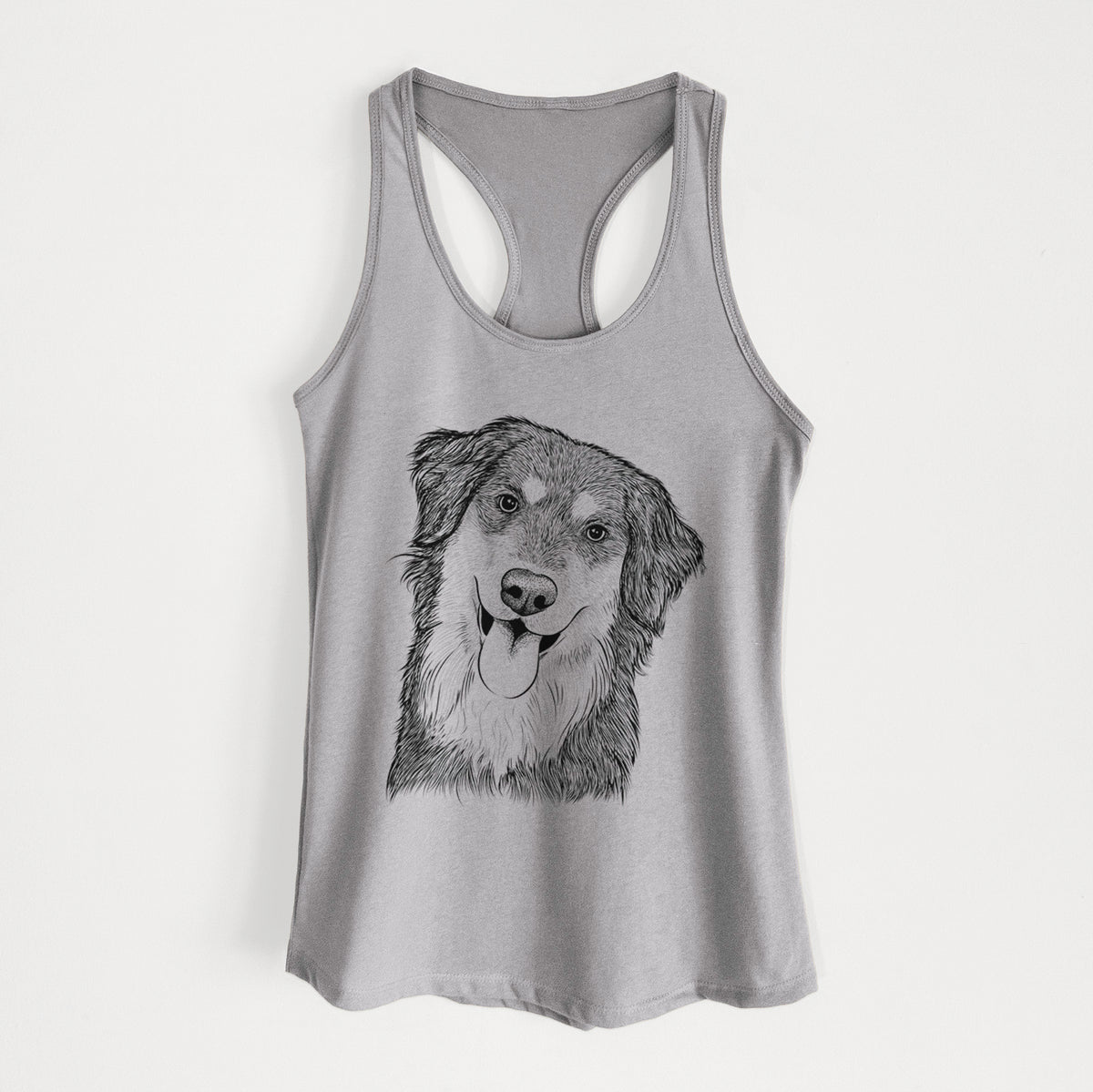 Brodie the Golden Aussie - Women's Racerback Tanktop