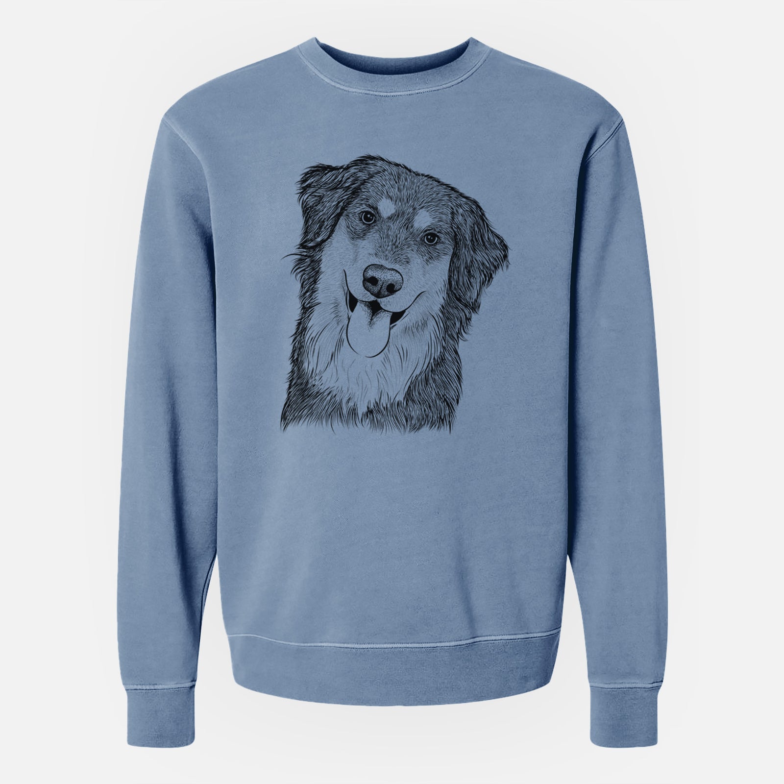 Bare Brodie the Golden Aussie - Unisex Pigment Dyed Crew Sweatshirt