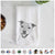 BrookLyn the Staffordshire Bull Terrier Decorative Hand Towel