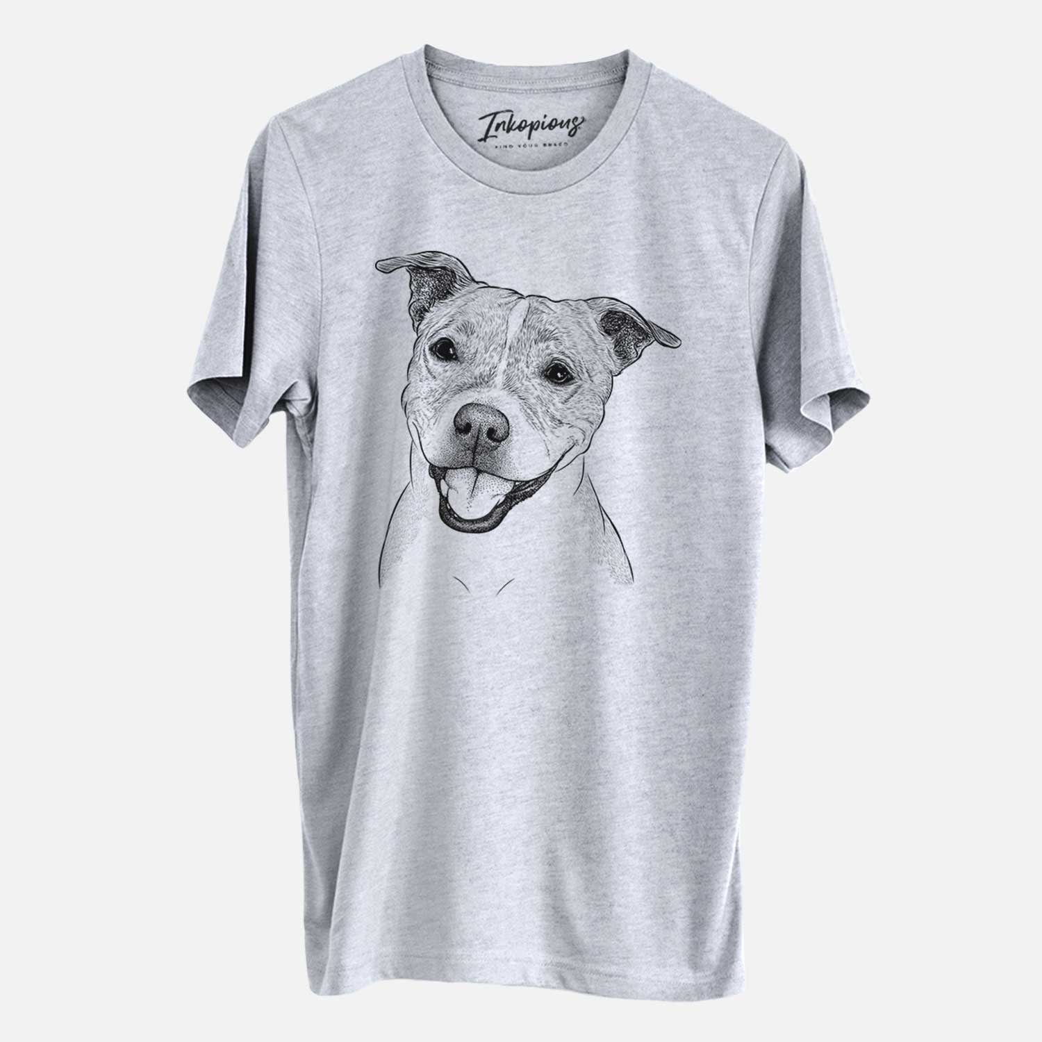 Bare BrookLyn the Staffordshire Bull Terrier - Unisex Crewneck