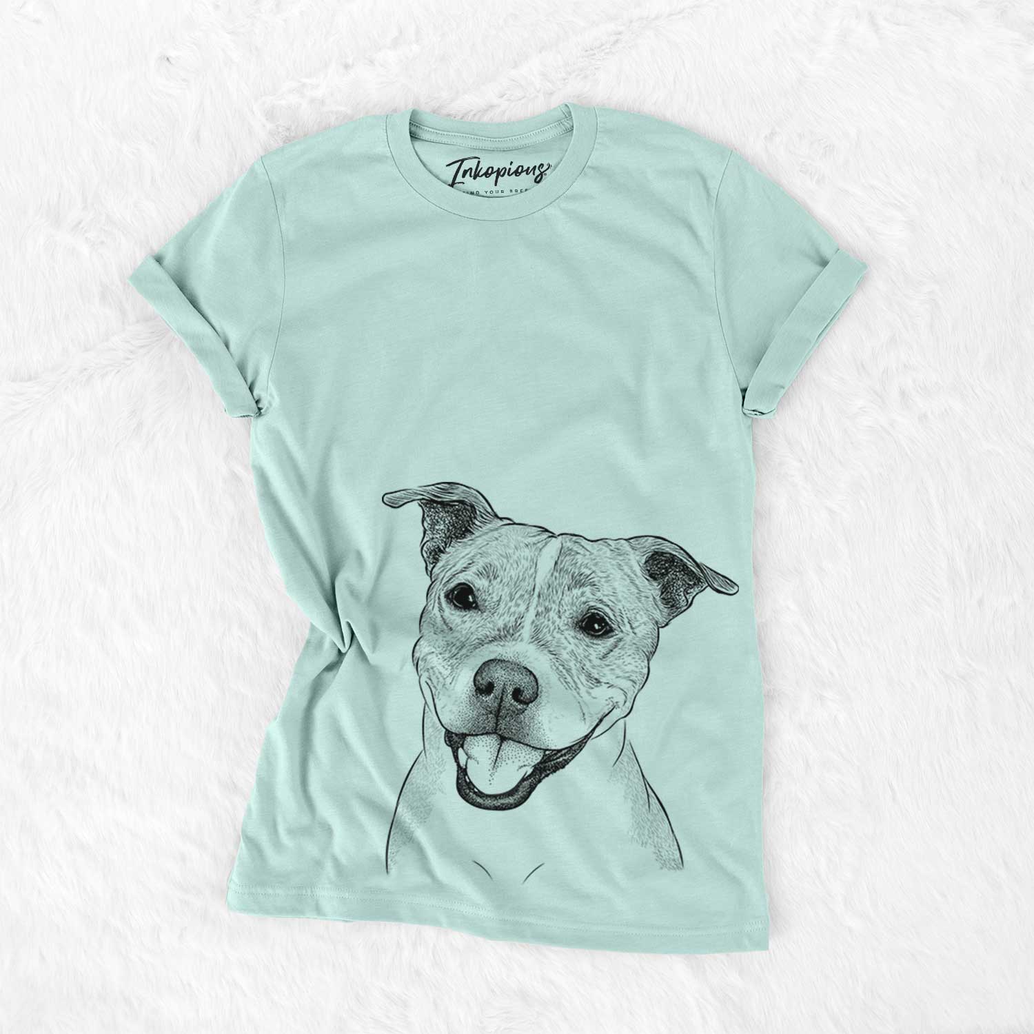 Bare BrookLyn the Staffordshire Bull Terrier - Unisex Crewneck