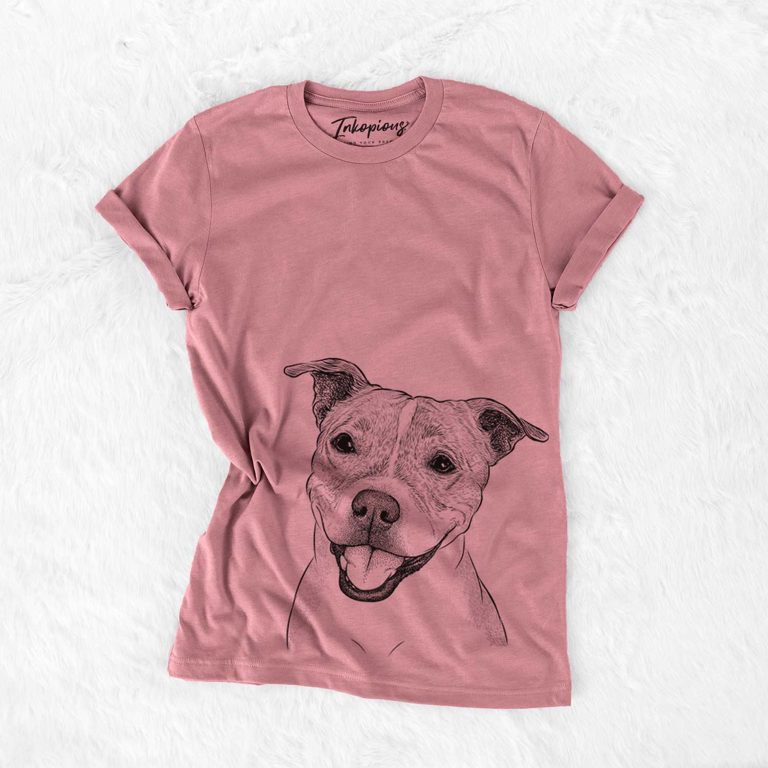 Bare BrookLyn the Staffordshire Bull Terrier - Unisex Crewneck