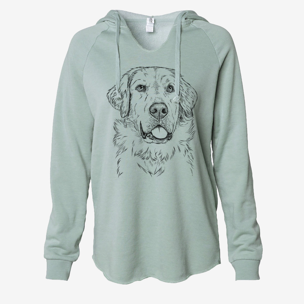 Brophy the Great Pyrenees - Cali Wave Hooded Sweatshirt