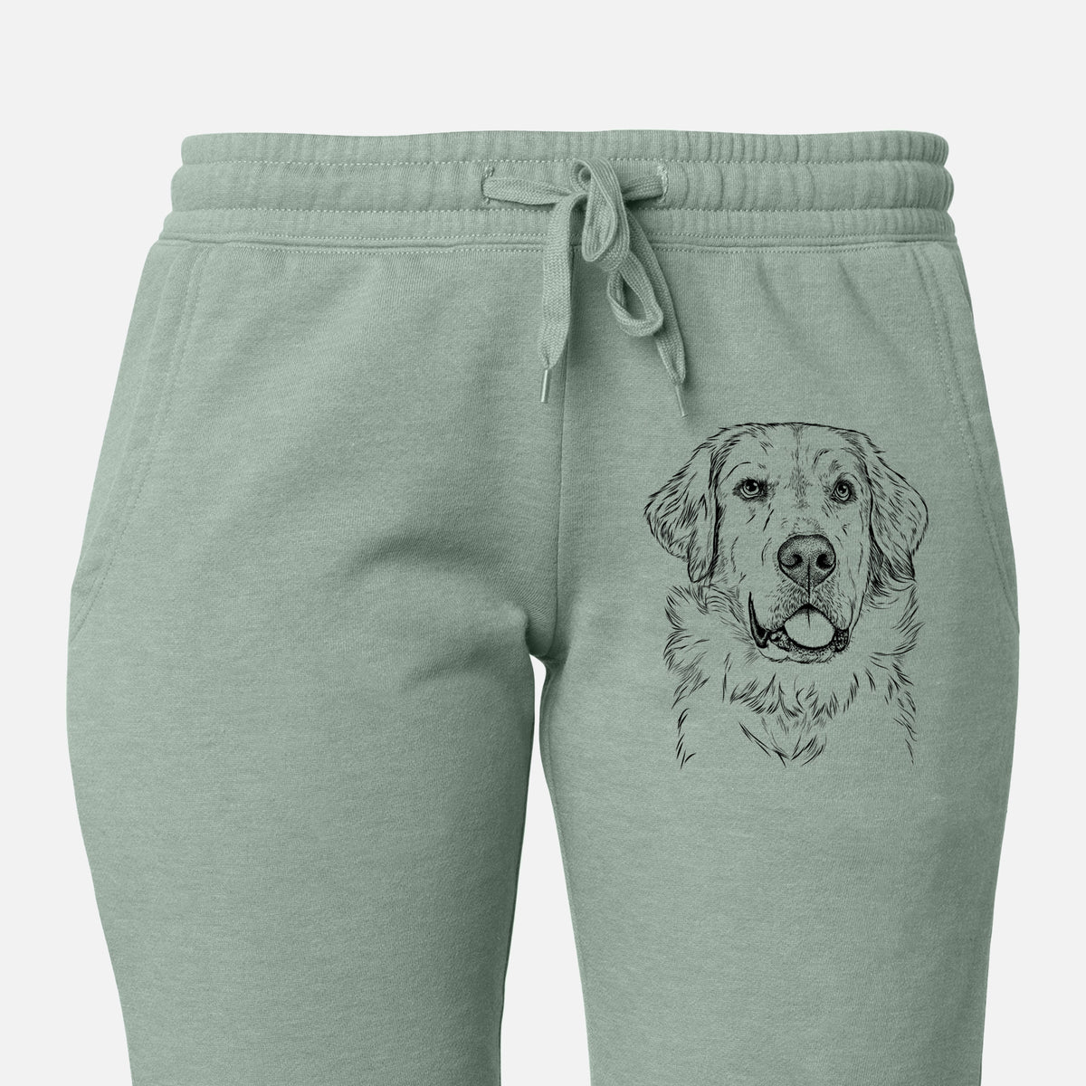 Brophy the Great Pyrenees - Women&#39;s Cali Wave Joggers