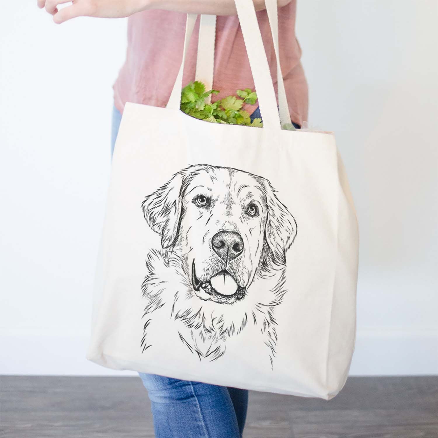 Brophy the Great Pyrenees - Tote Bag