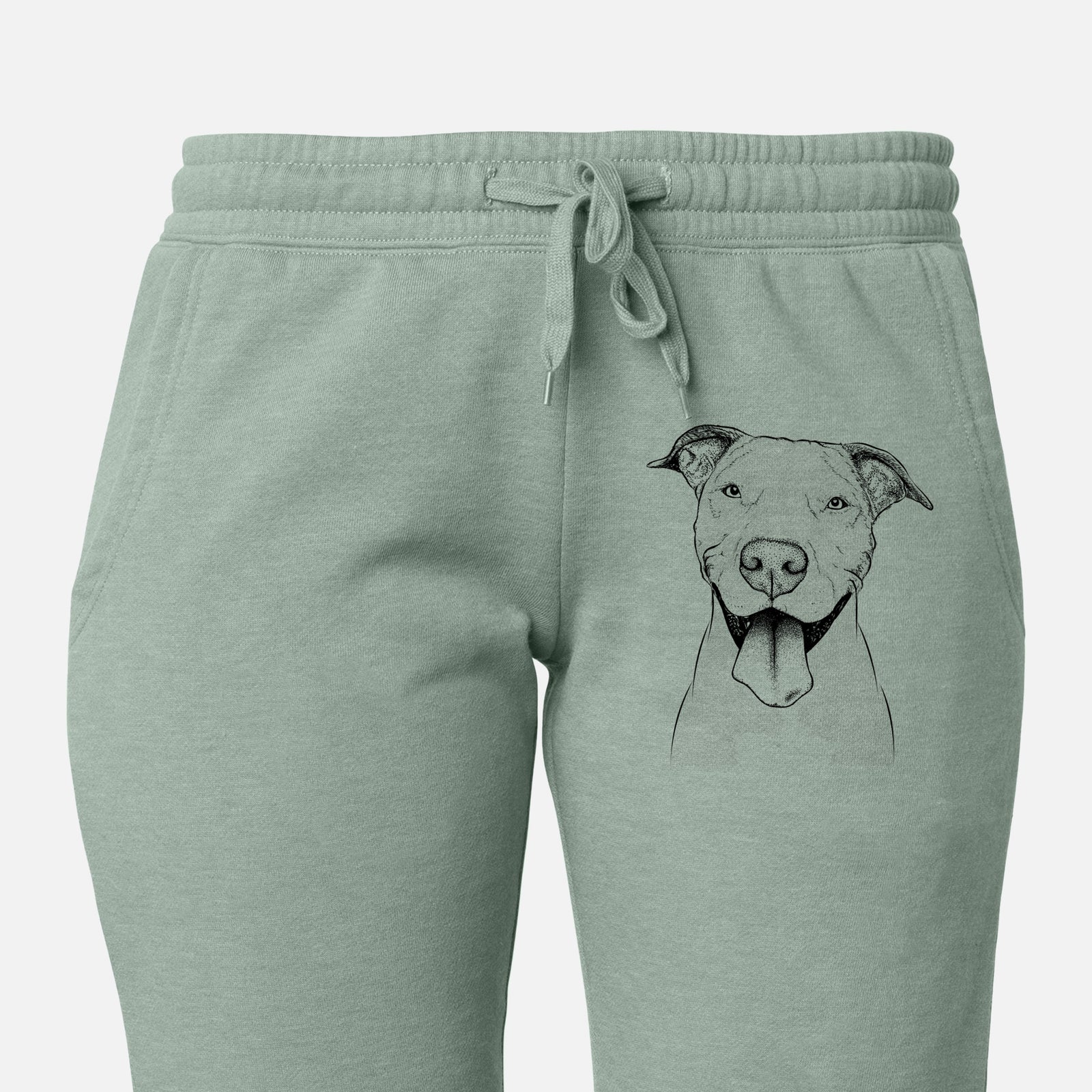 Bruce the American Staffordshire Terrier - Women's Cali Wave Joggers