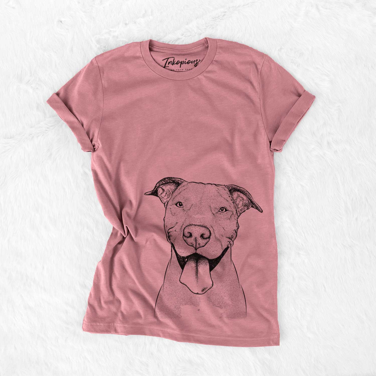 Bruce the American Staffordshire Terrier - Bella Canvas Unisex Crewneck