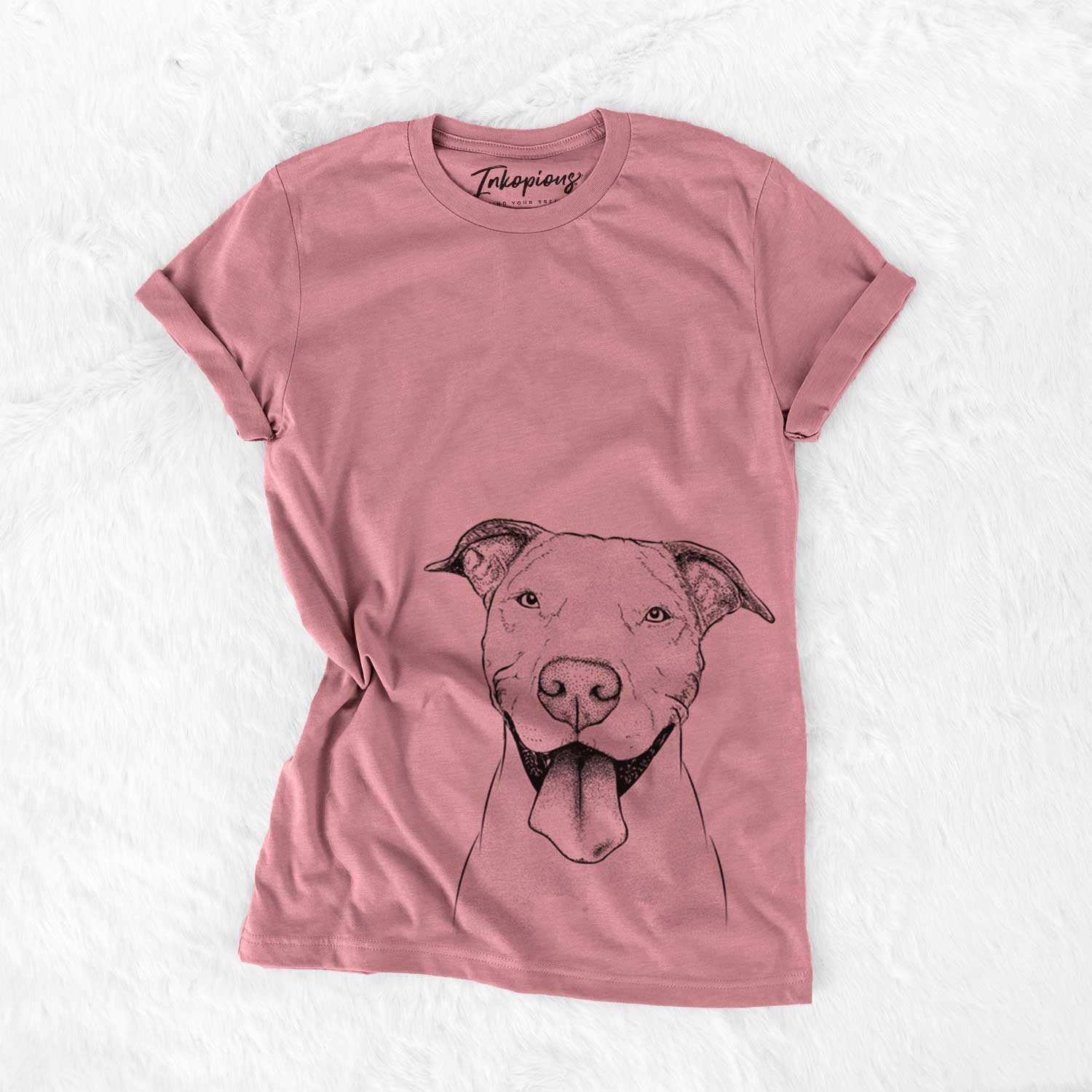 Bare Bruce the American Staffordshire Terrier - Unisex Crewneck