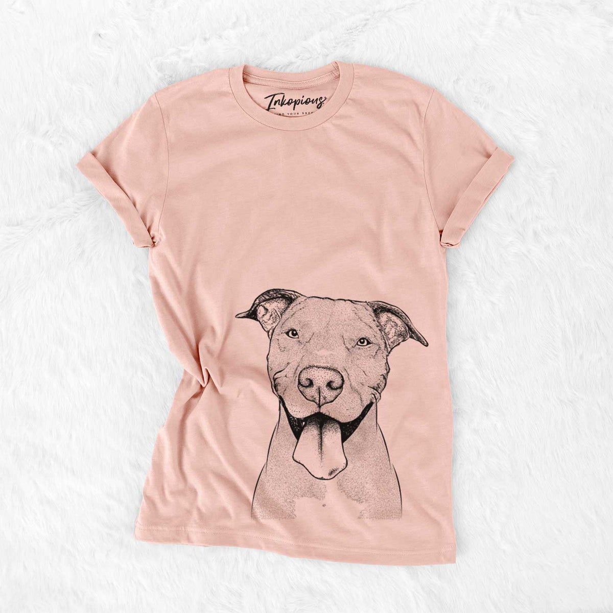 Bruce the American Staffordshire Terrier - Bella Canvas Unisex Crewneck