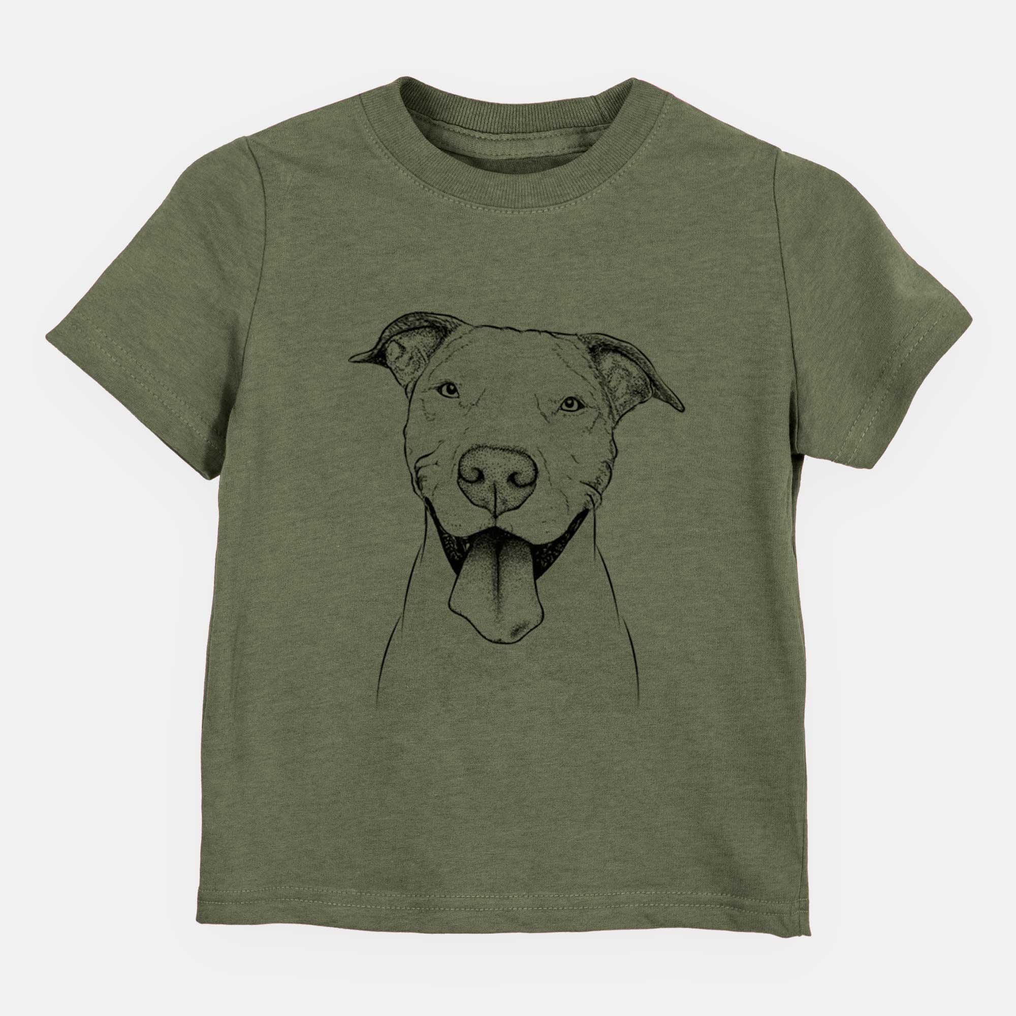 Bare Bruce the American Staffordshire Terrier - Kids/Youth/Toddler Shirt