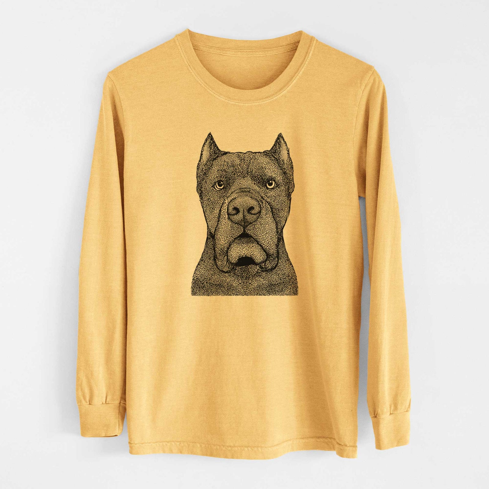 Bare Bruno the Cane Corso - Heavyweight 100% Cotton Long Sleeve