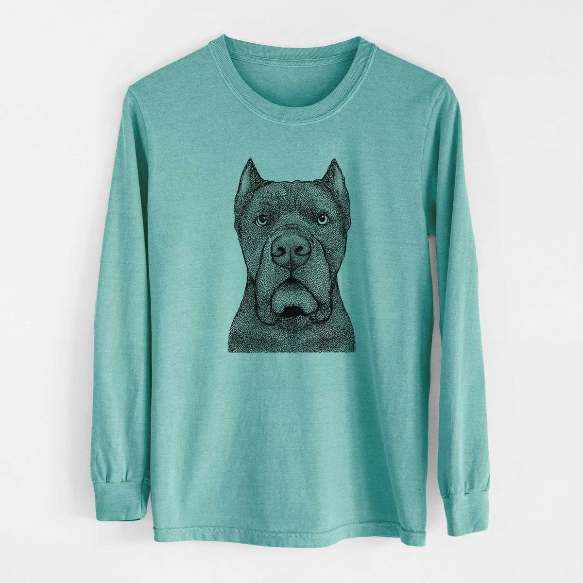 Bare Bruno the Cane Corso - Heavyweight 100% Cotton Long Sleeve