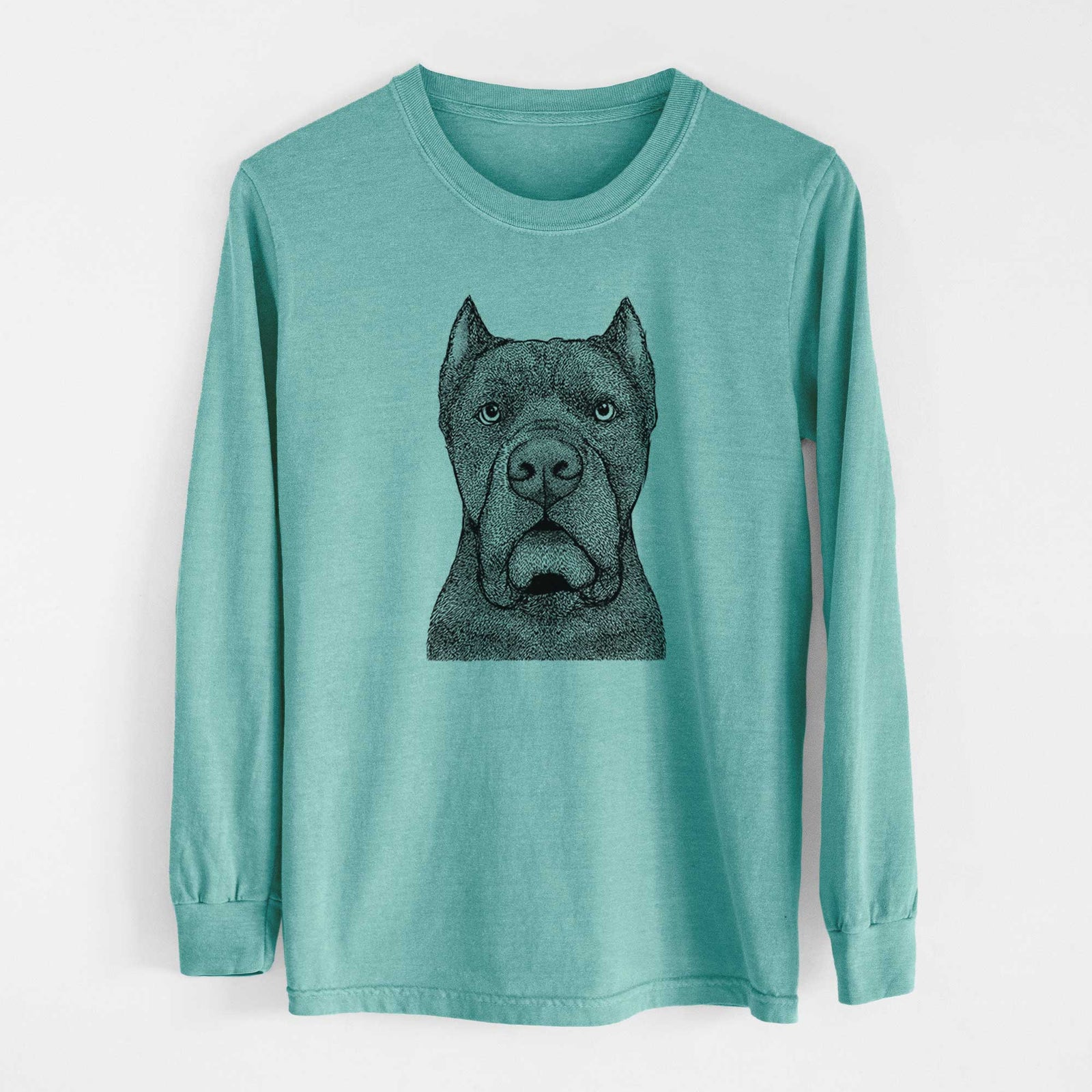Bare Bruno the Cane Corso - Heavyweight 100% Cotton Long Sleeve