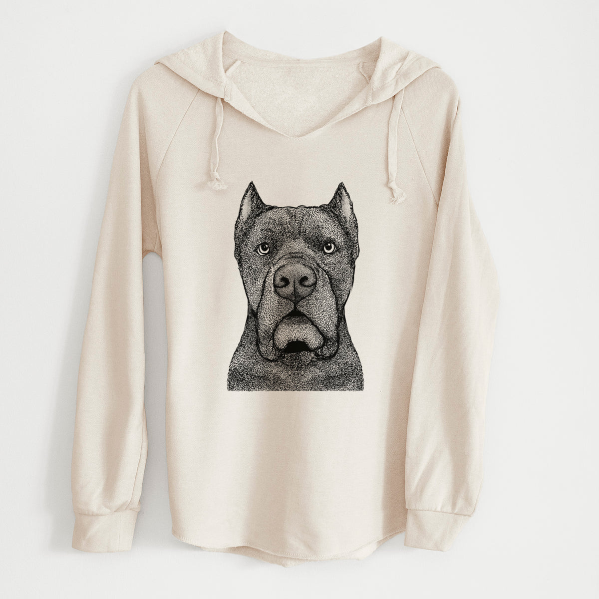 Bare Bruno the Cane Corso - Cali Wave Hooded Sweatshirt