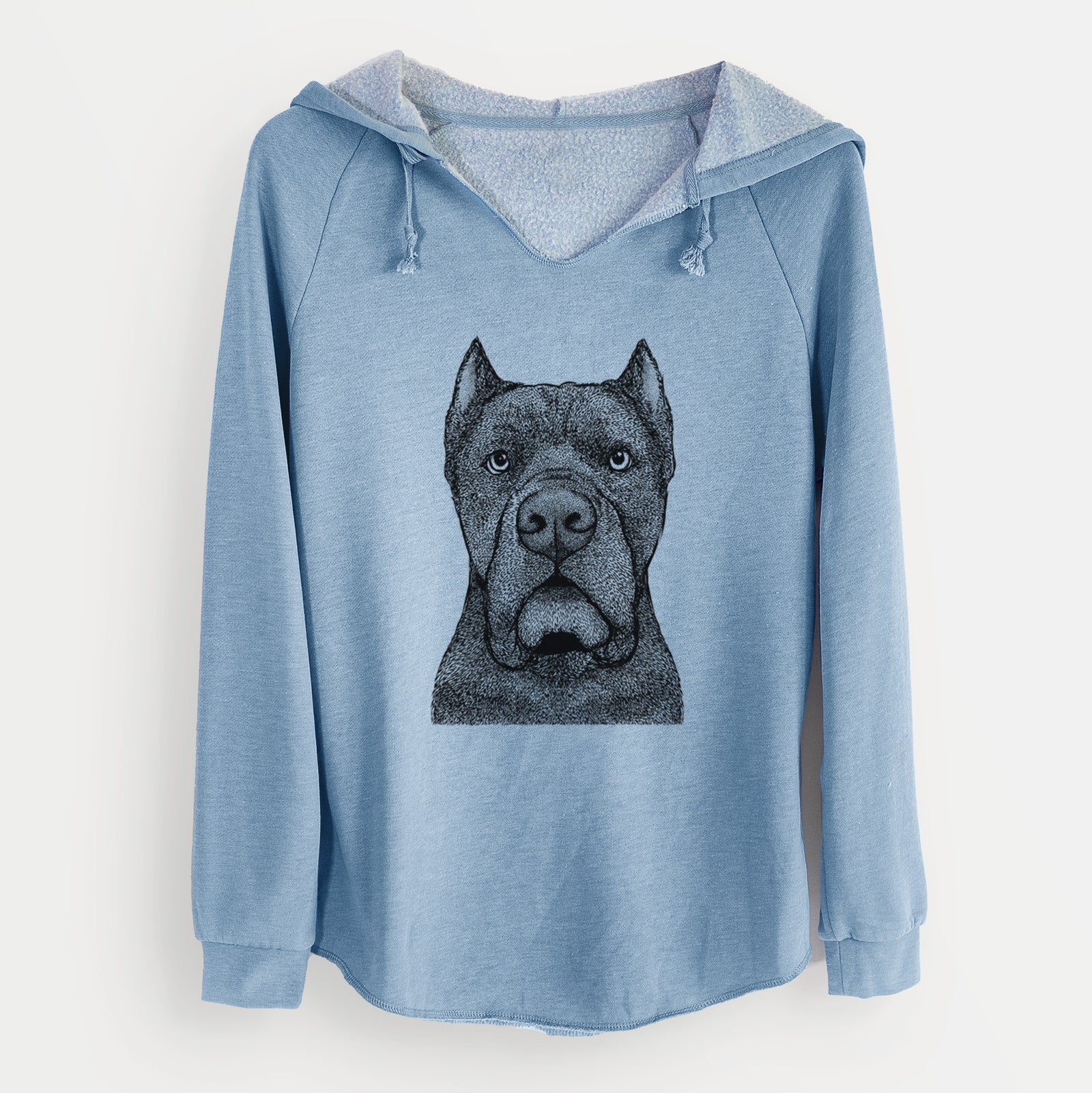 Bare Bruno the Cane Corso - Cali Wave Hooded Sweatshirt