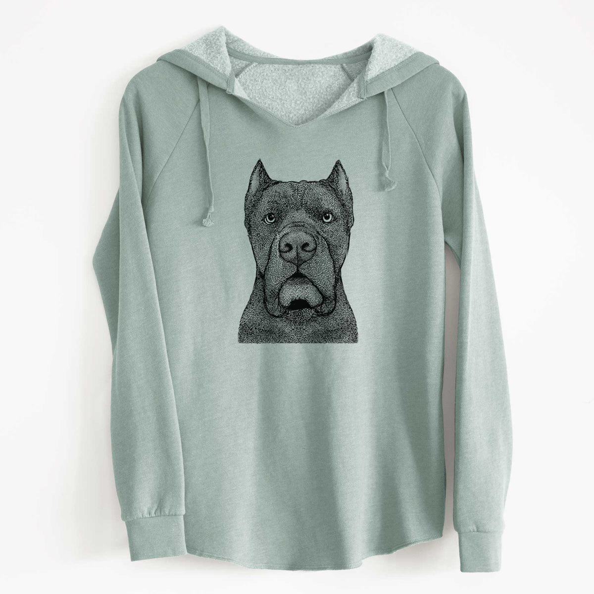 Bare Bruno the Cane Corso - Cali Wave Hooded Sweatshirt