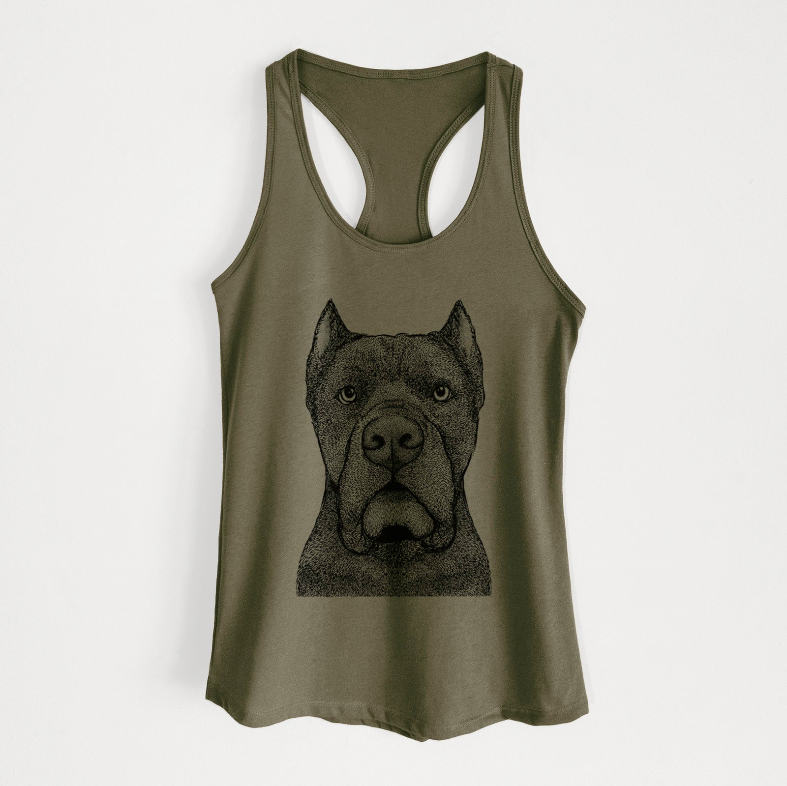 Bruno the Cane Corso - Women's Racerback Tanktop