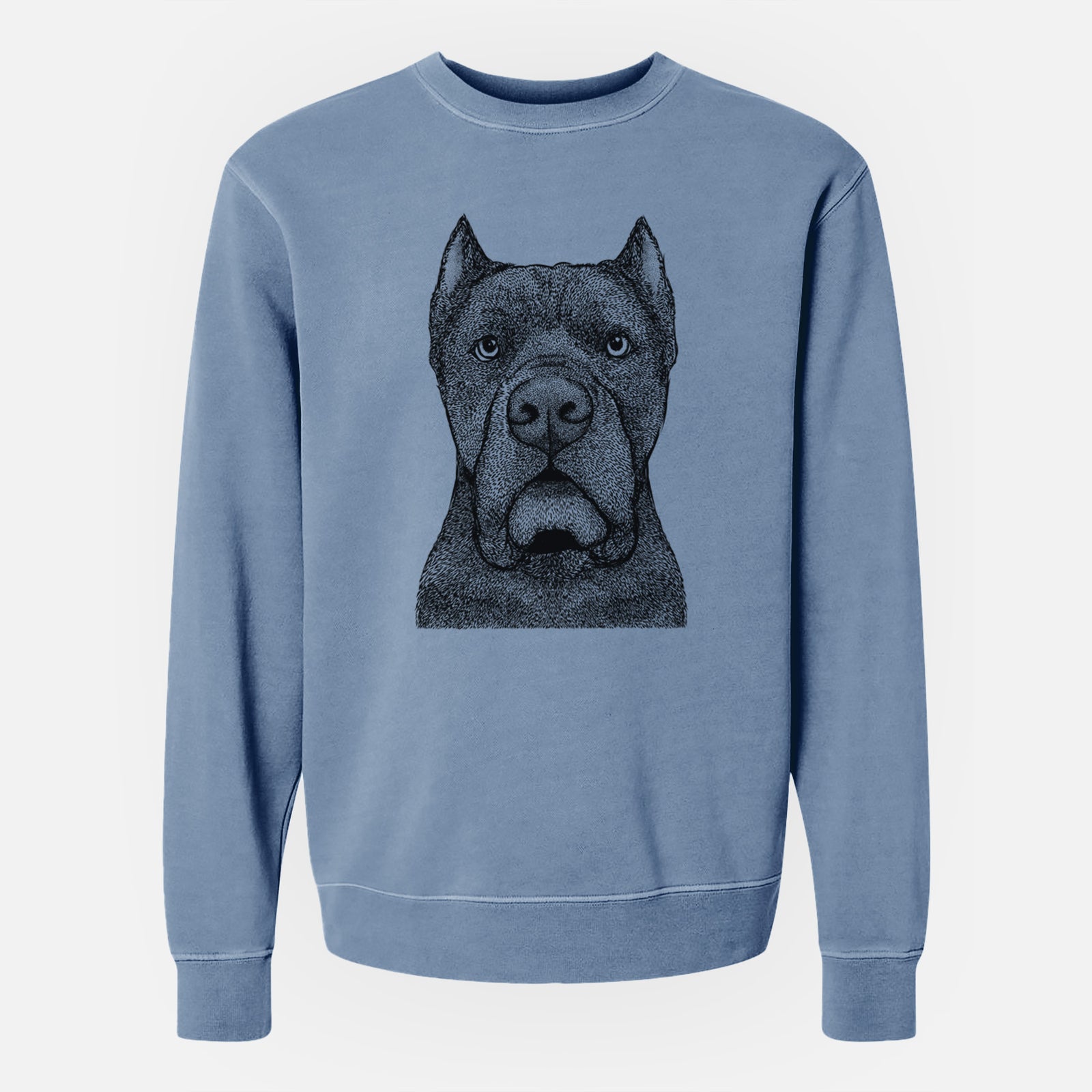 Bare Bruno the Cane Corso - Unisex Pigment Dyed Crew Sweatshirt
