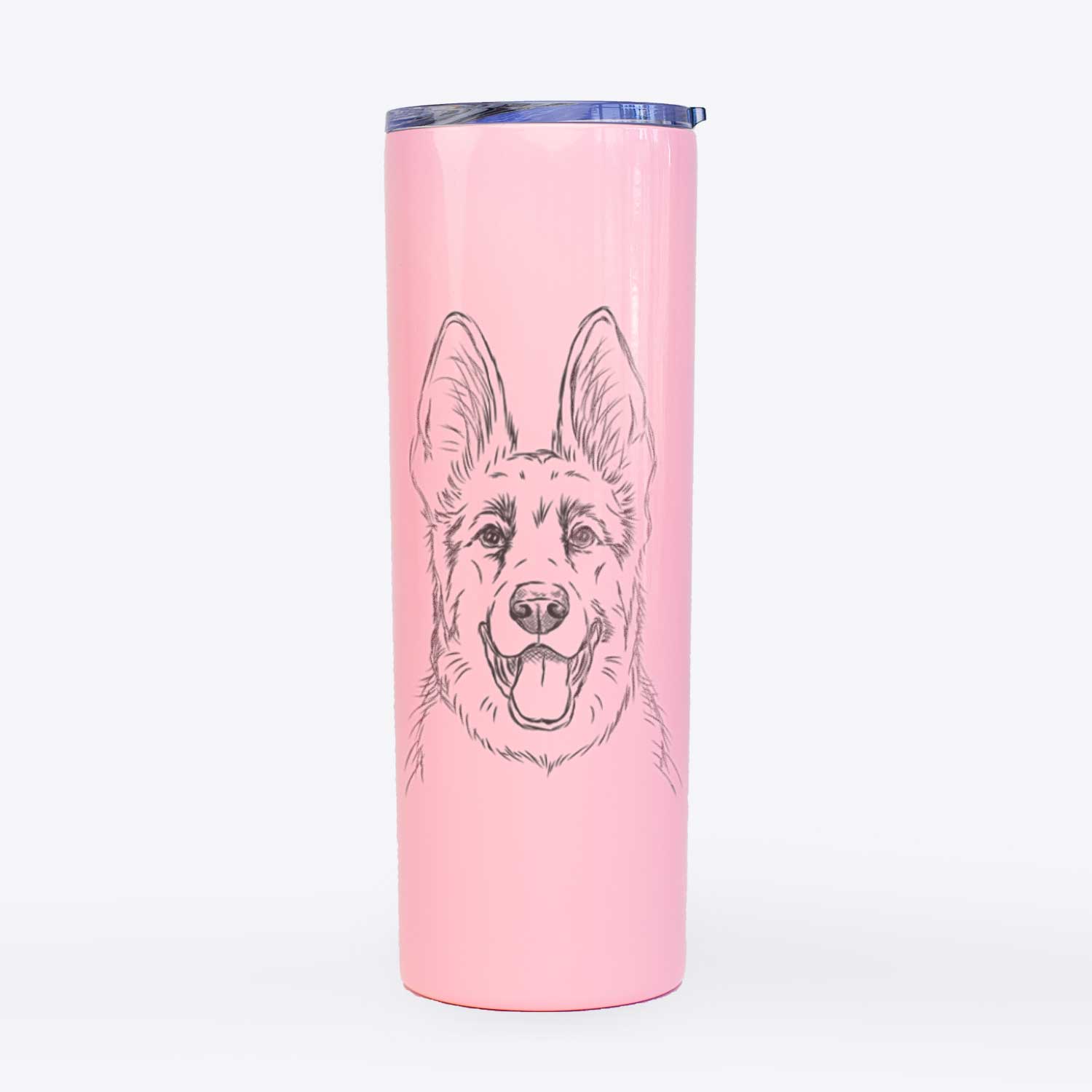 Brutus the German Shepherd - 20oz Skinny Tumbler