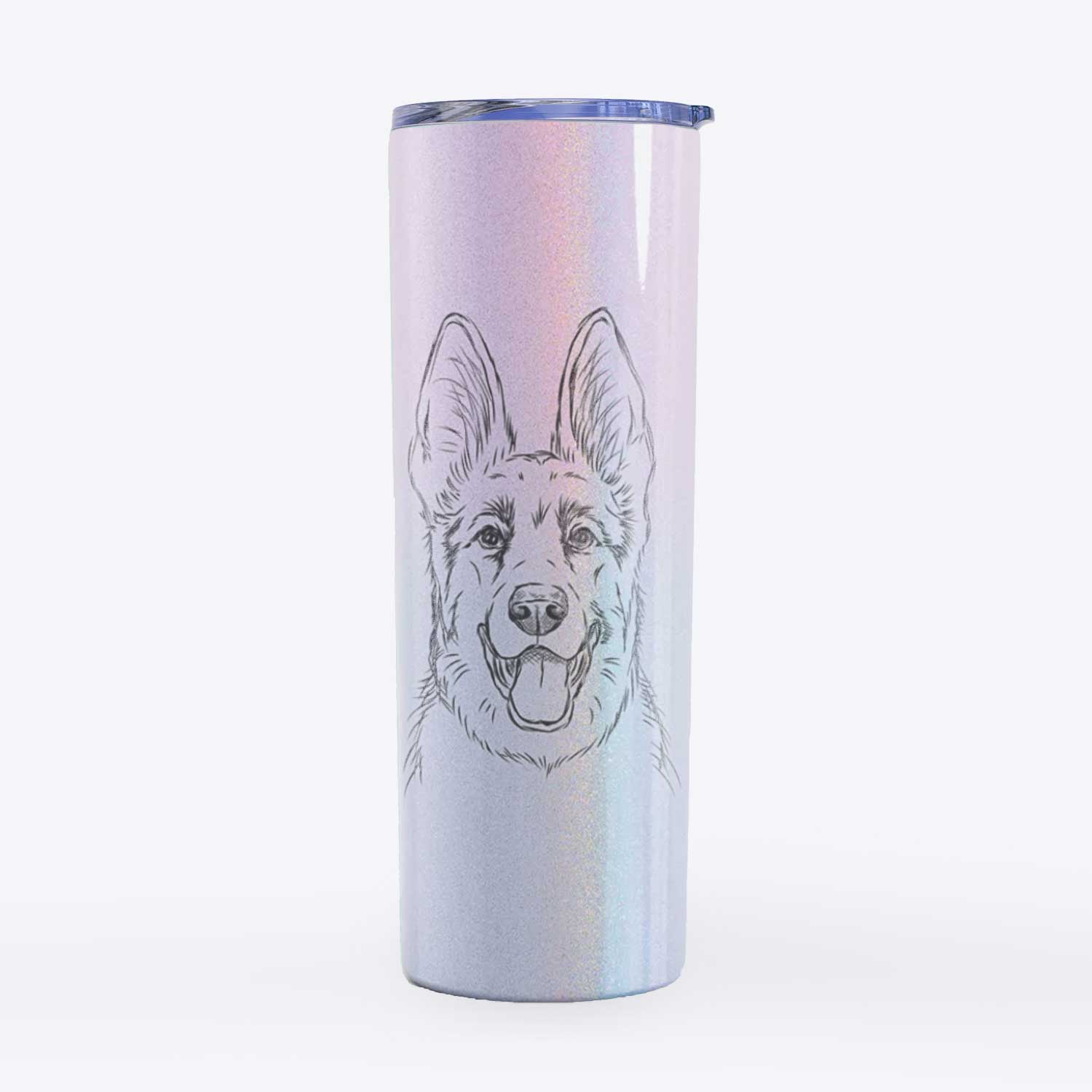 Brutus the German Shepherd - 20oz Skinny Tumbler