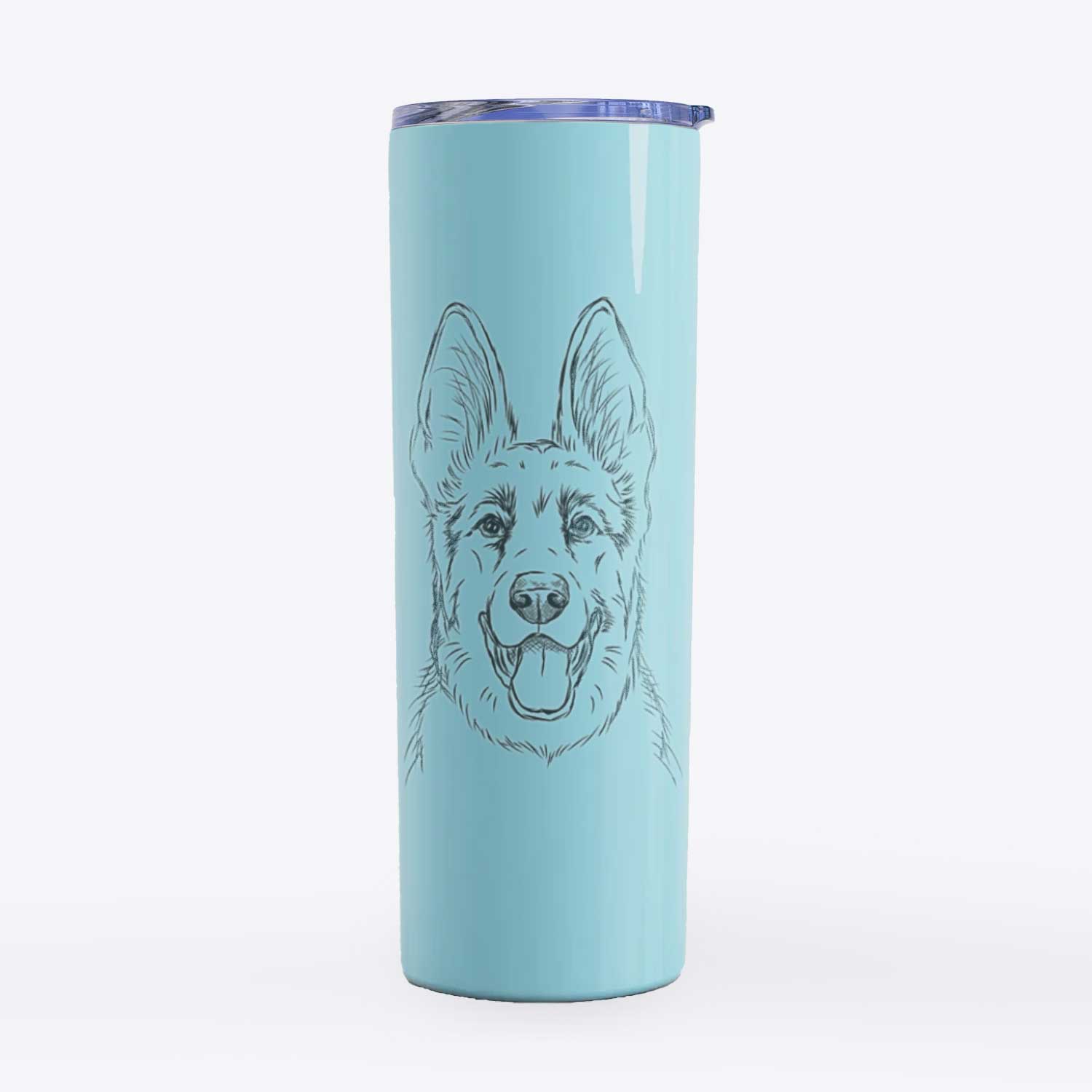 Brutus the German Shepherd - 20oz Skinny Tumbler