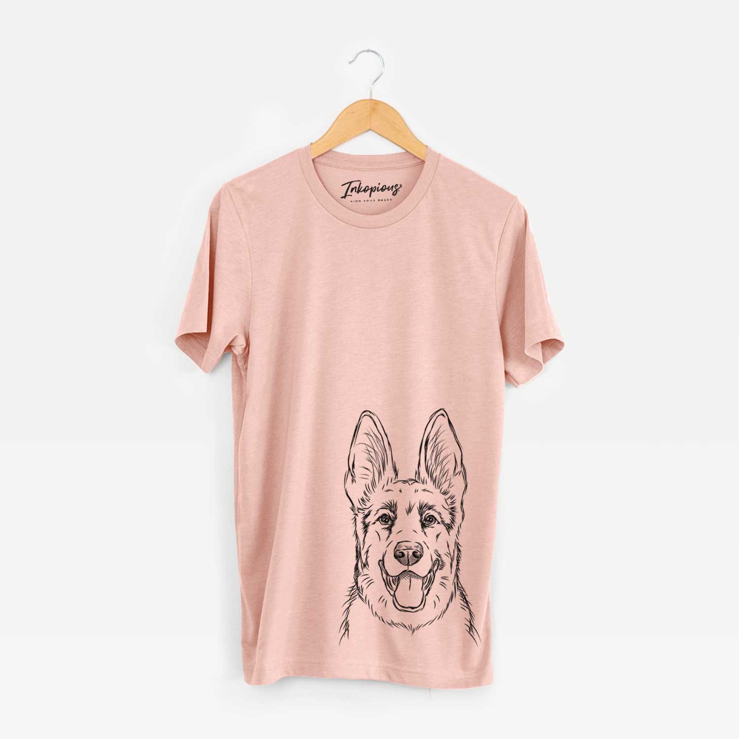 Bare Brutus the German Shepherd - Unisex Crewneck