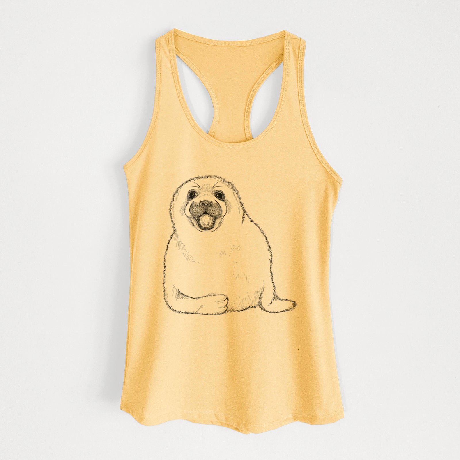 Bub the Harp Seal - Women's Racerback Tanktop