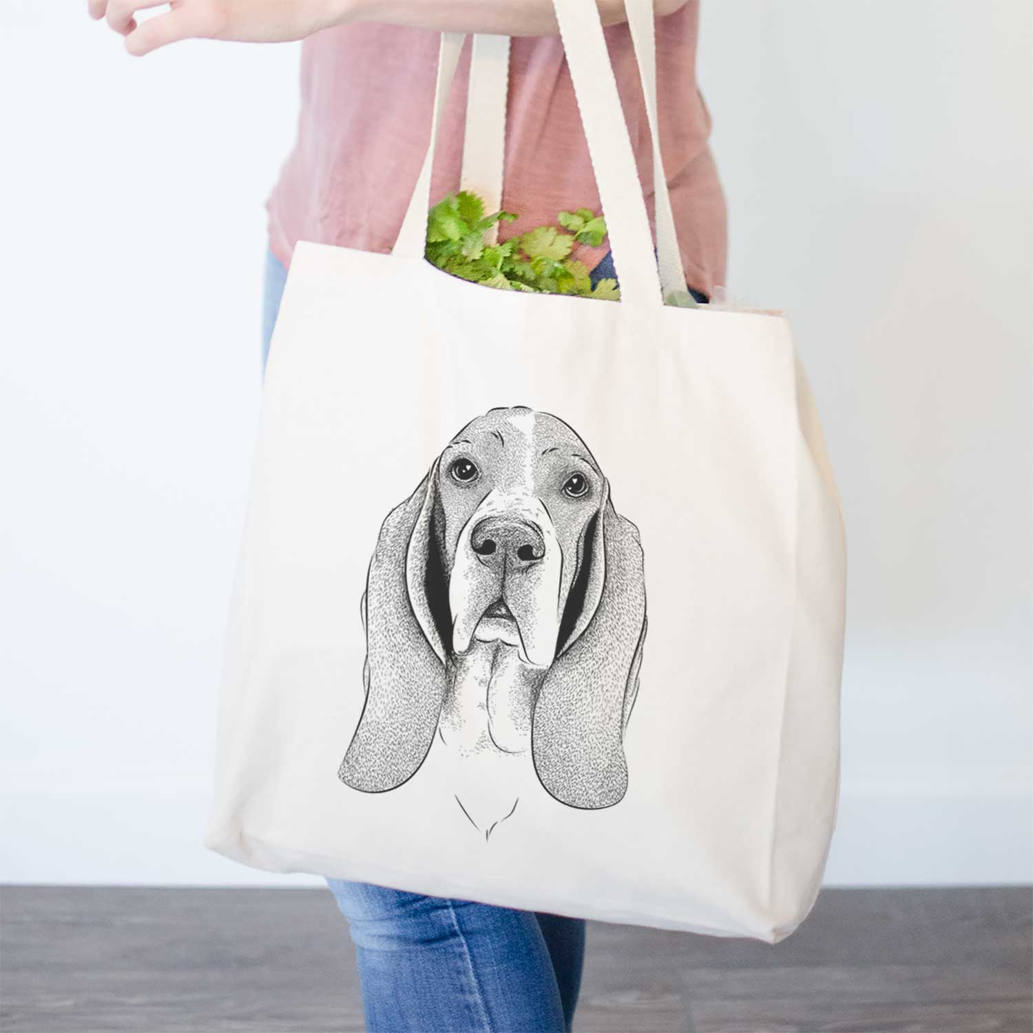 Buckley the Basset Hound - Tote Bag