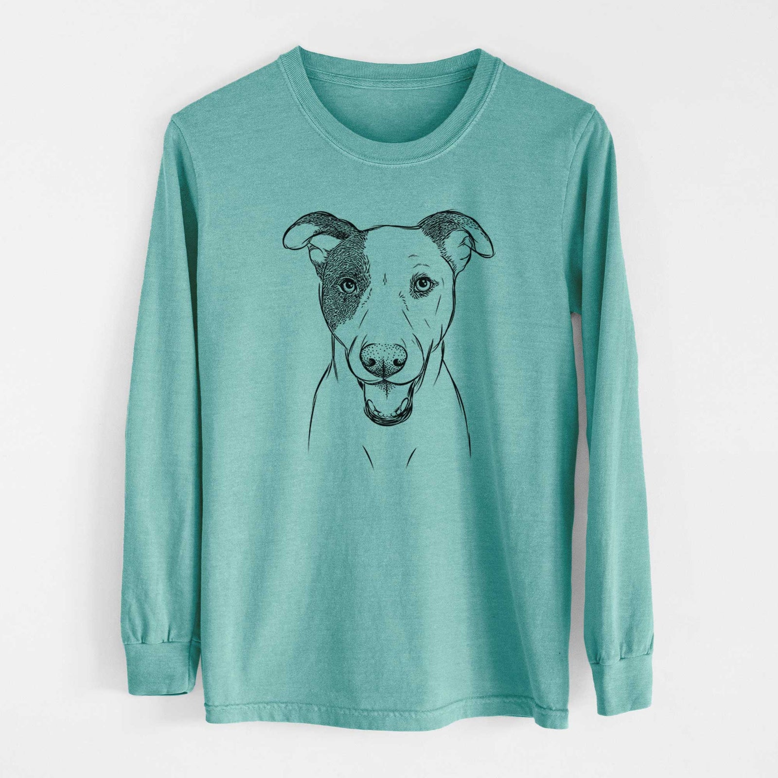 Bare Bucky the Mixed Breed - Heavyweight 100% Cotton Long Sleeve