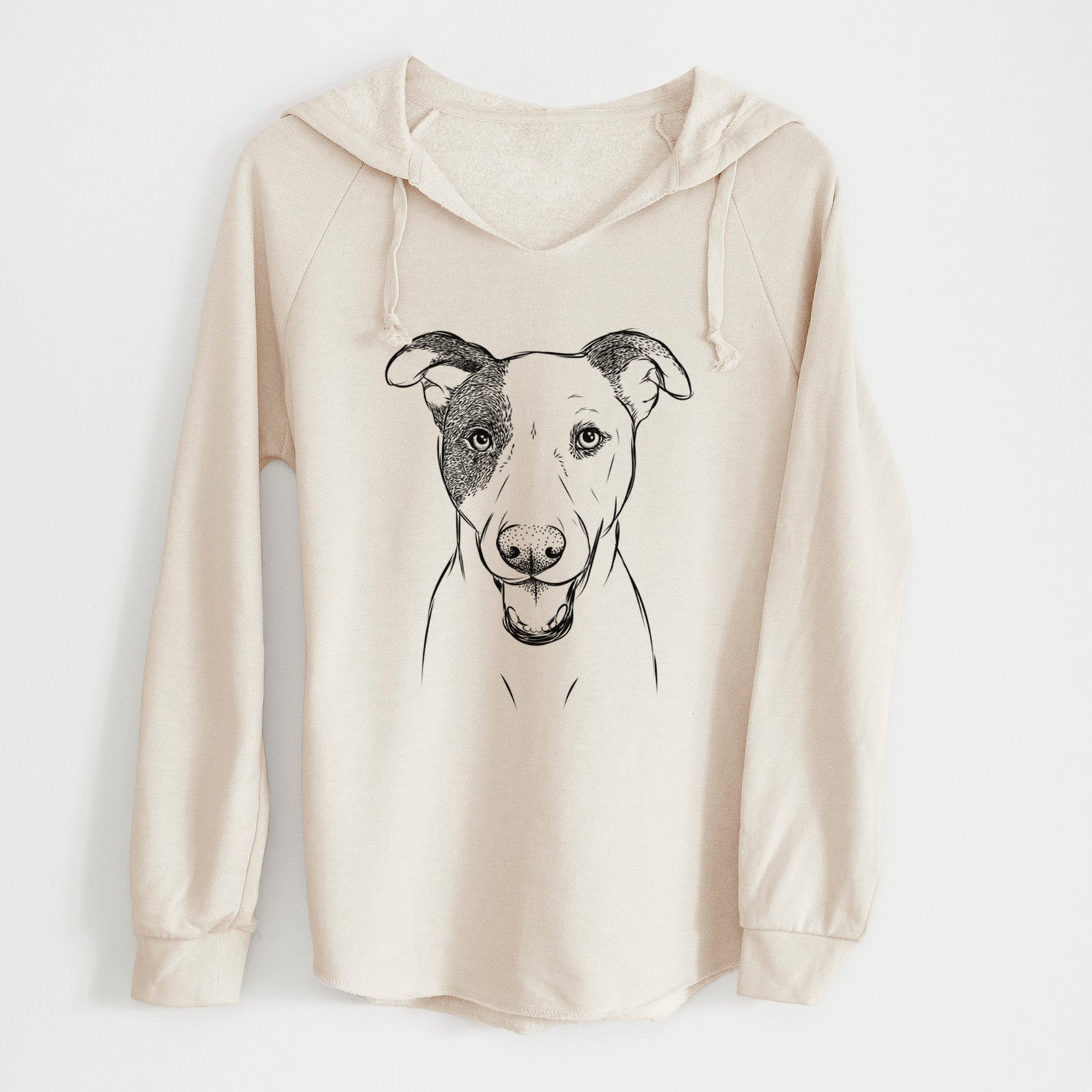Bare Bucky the Mixed Breed - Cali Wave Hooded Sweatshirt