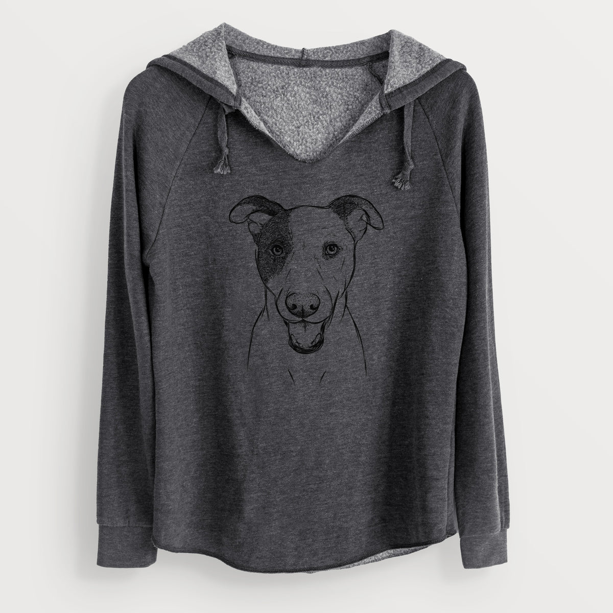 Bare Bucky the Mixed Breed - Cali Wave Hooded Sweatshirt