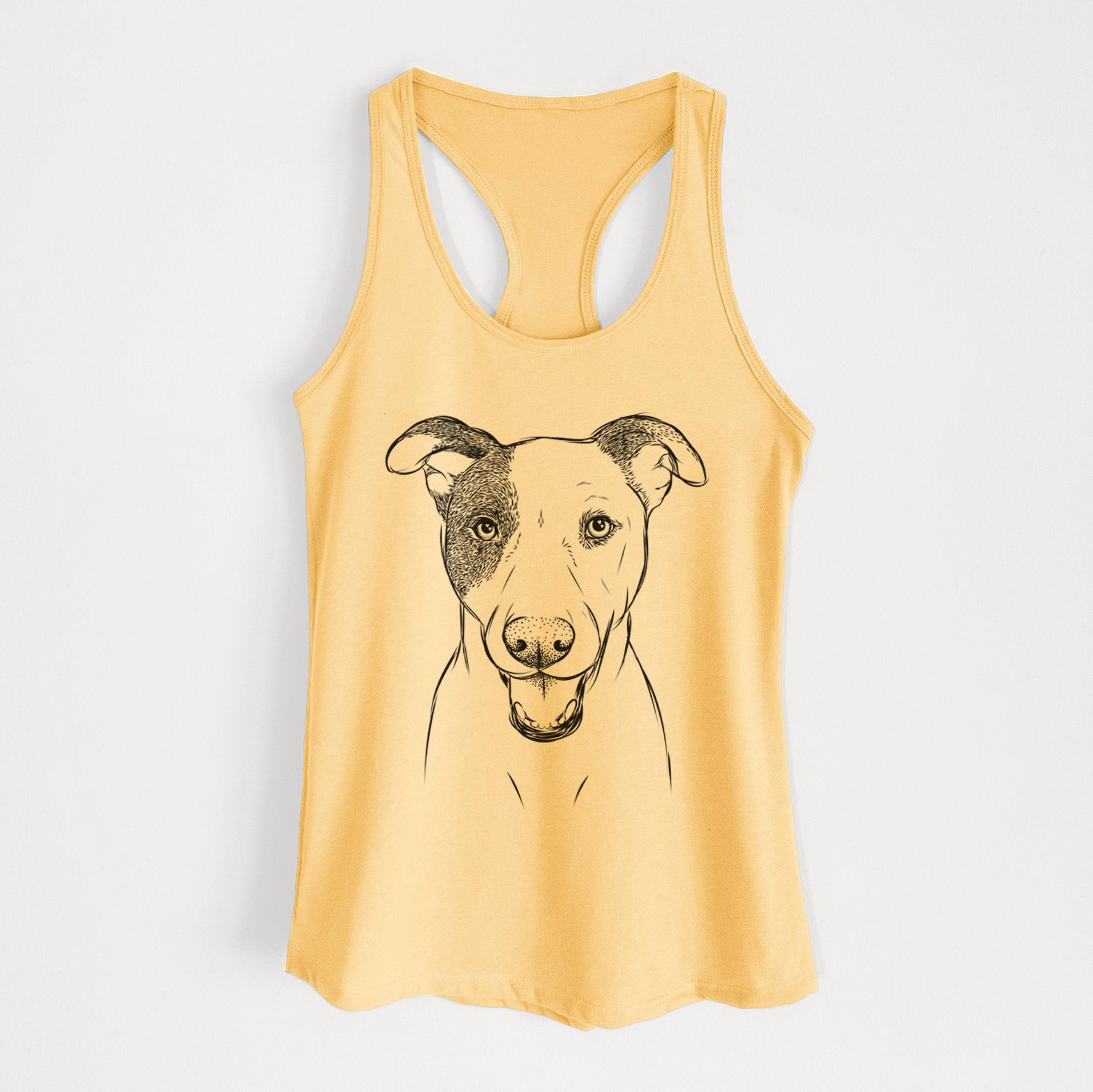 Bucky the Mixed Breed - Women's Racerback Tanktop