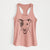 Bucky the Mixed Breed - Women's Racerback Tanktop