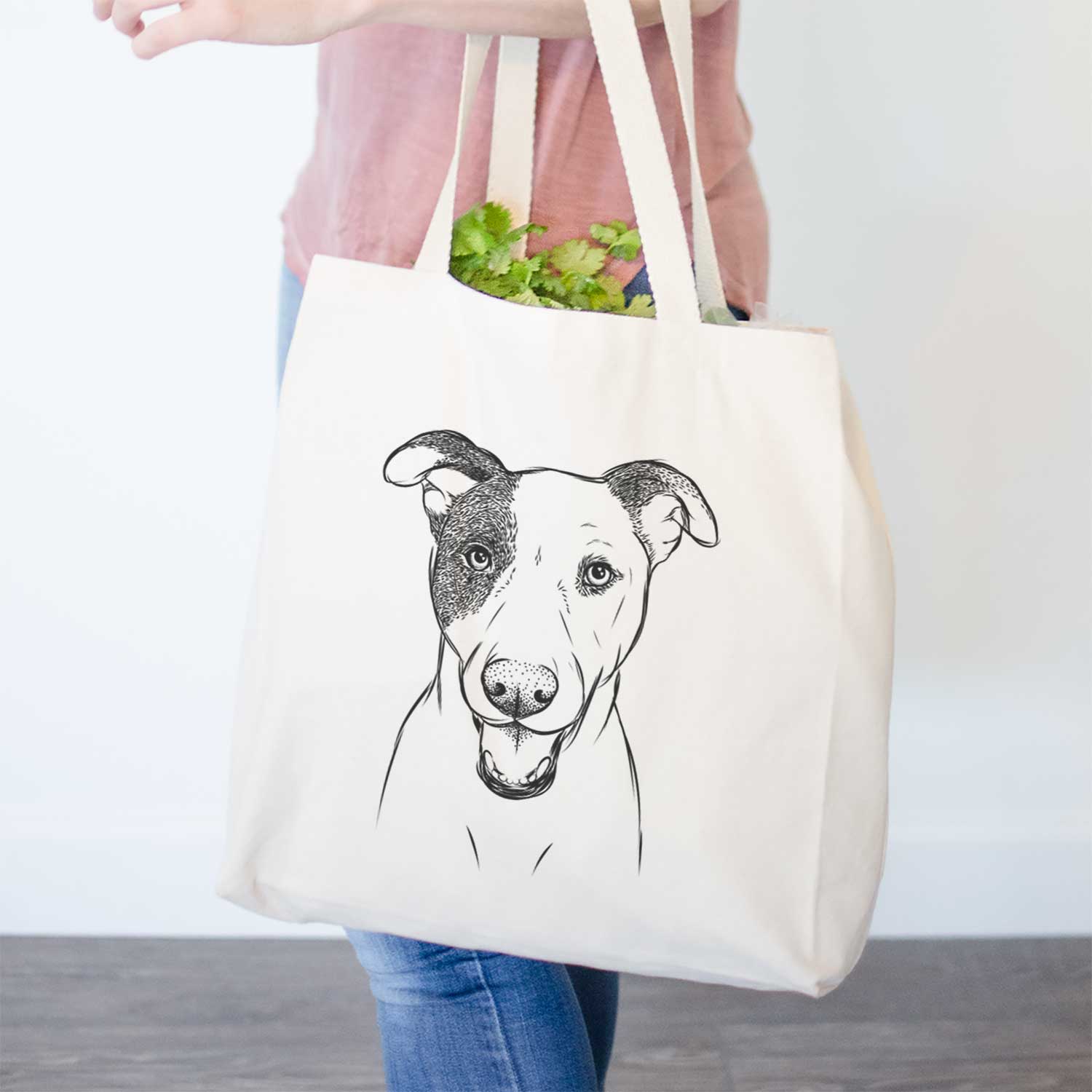 Bucky the Mixed Breed - Tote Bag