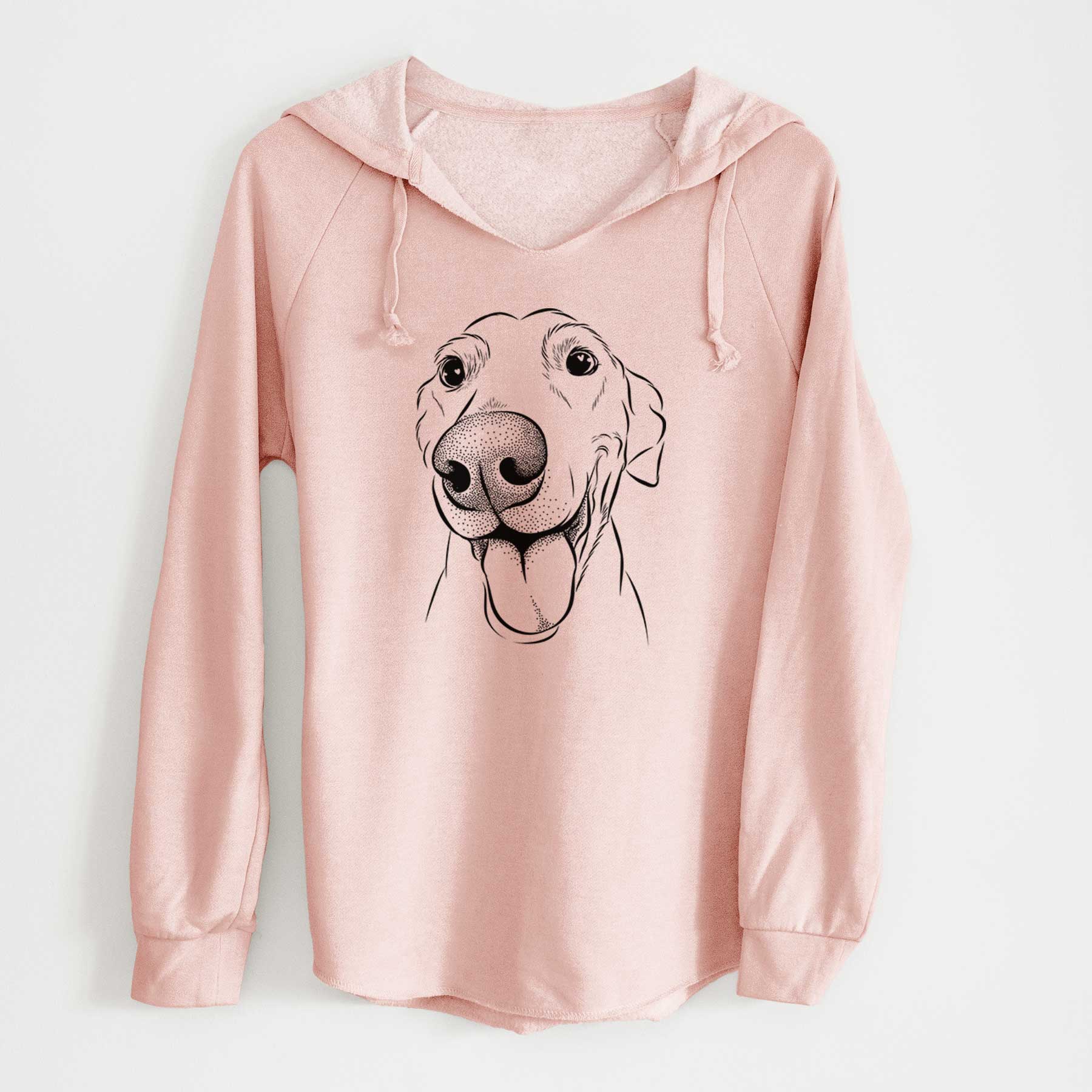 Bare Buddy the Buddy the Sato / American Village Dog - Cali Wave Hooded Sweatshirt