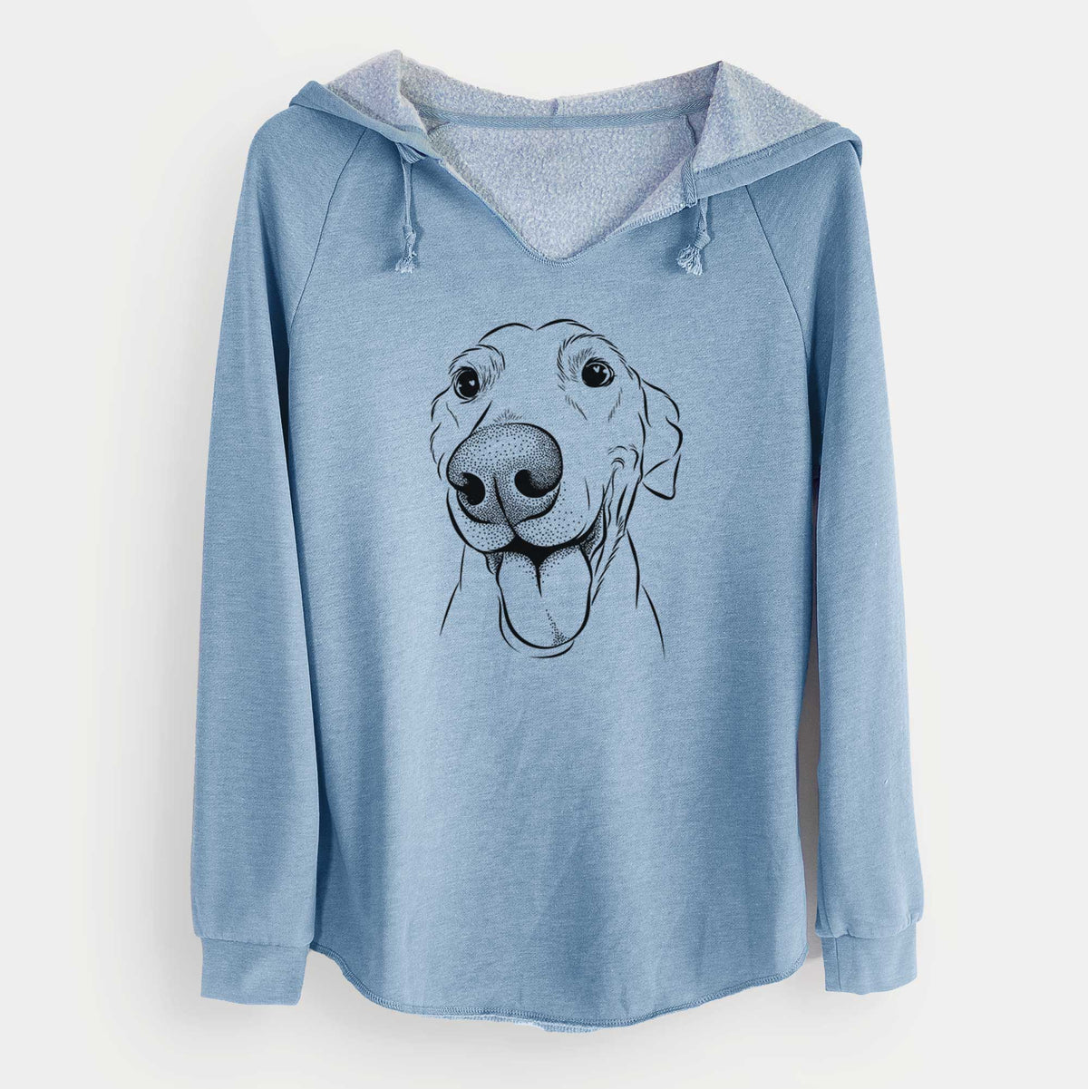 Bare Buddy the Buddy the Sato / American Village Dog - Cali Wave Hooded Sweatshirt