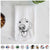 Buddy the Buddy the Sato / American Village Dog Decorative Hand Towel