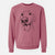 Bare Buddy the Buddy the Sato / American Village Dog - Unisex Pigment Dyed Crew Sweatshirt