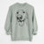 Bare Buddy the Buddy the Sato / American Village Dog - Unisex Pigment Dyed Crew Sweatshirt