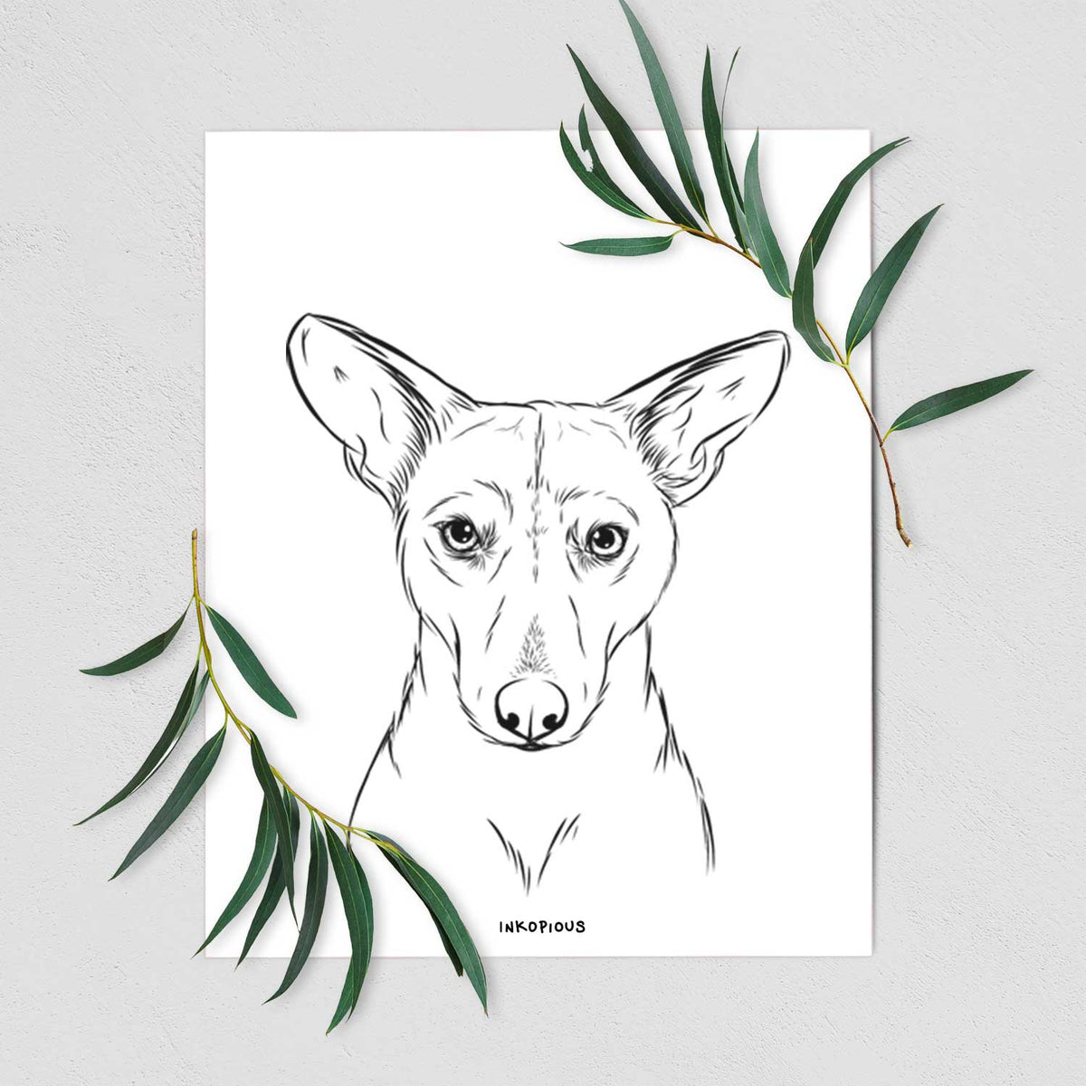 Buff the Dorgi Art Print