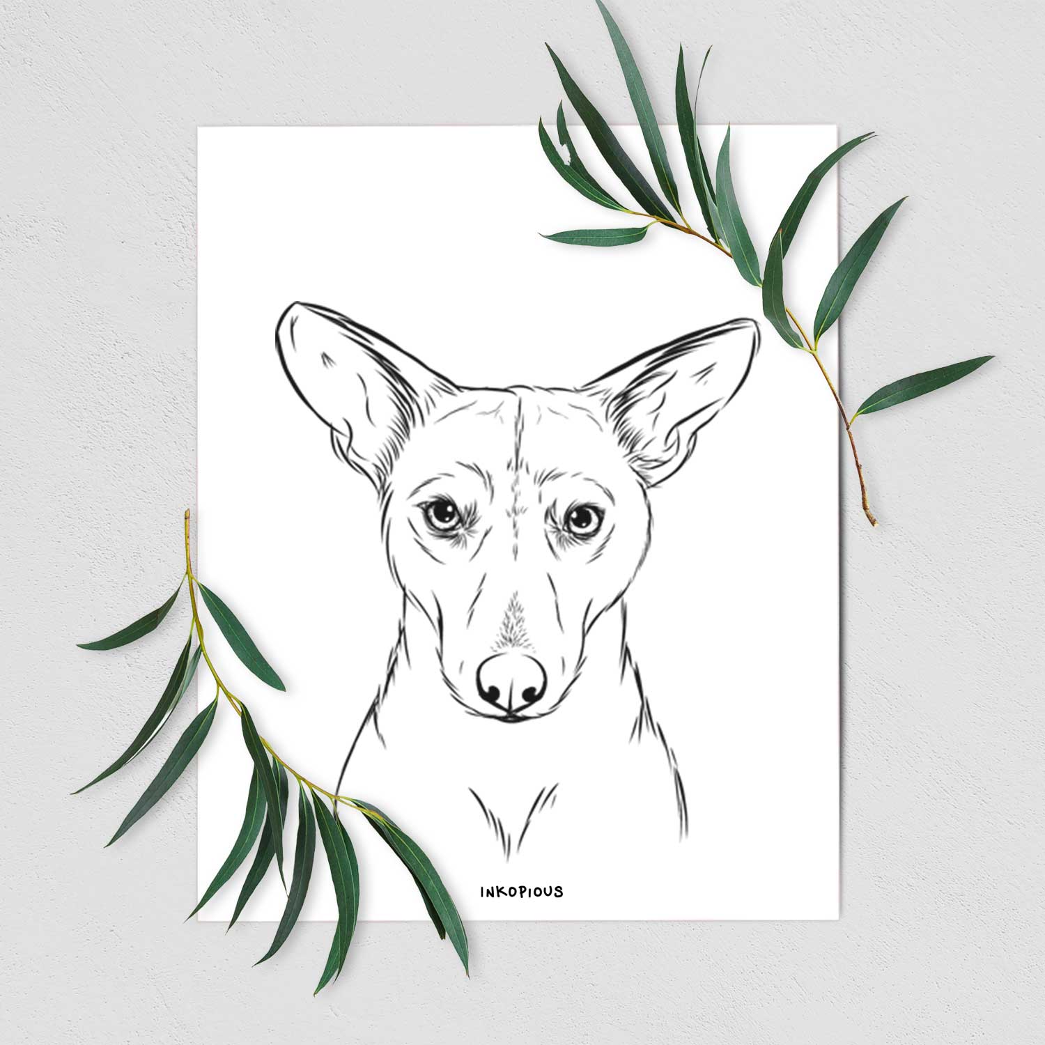 Buff the Dorgi Art Print